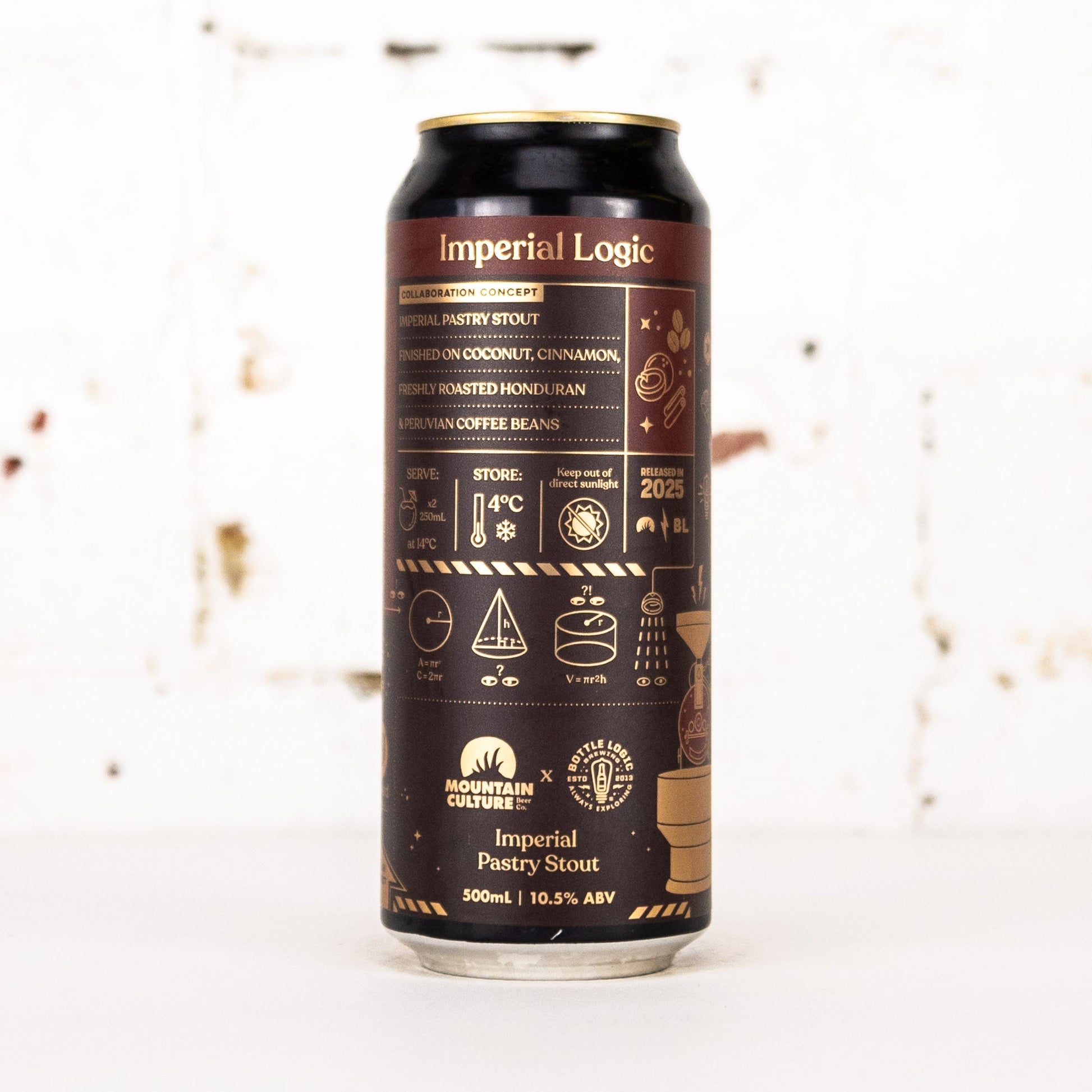 Mountain Culture x Bottle Logic x Carwyn Cellars x Forward Hops 'Imperial Logic Vol 1 2025' Imperial Pastry Stout
