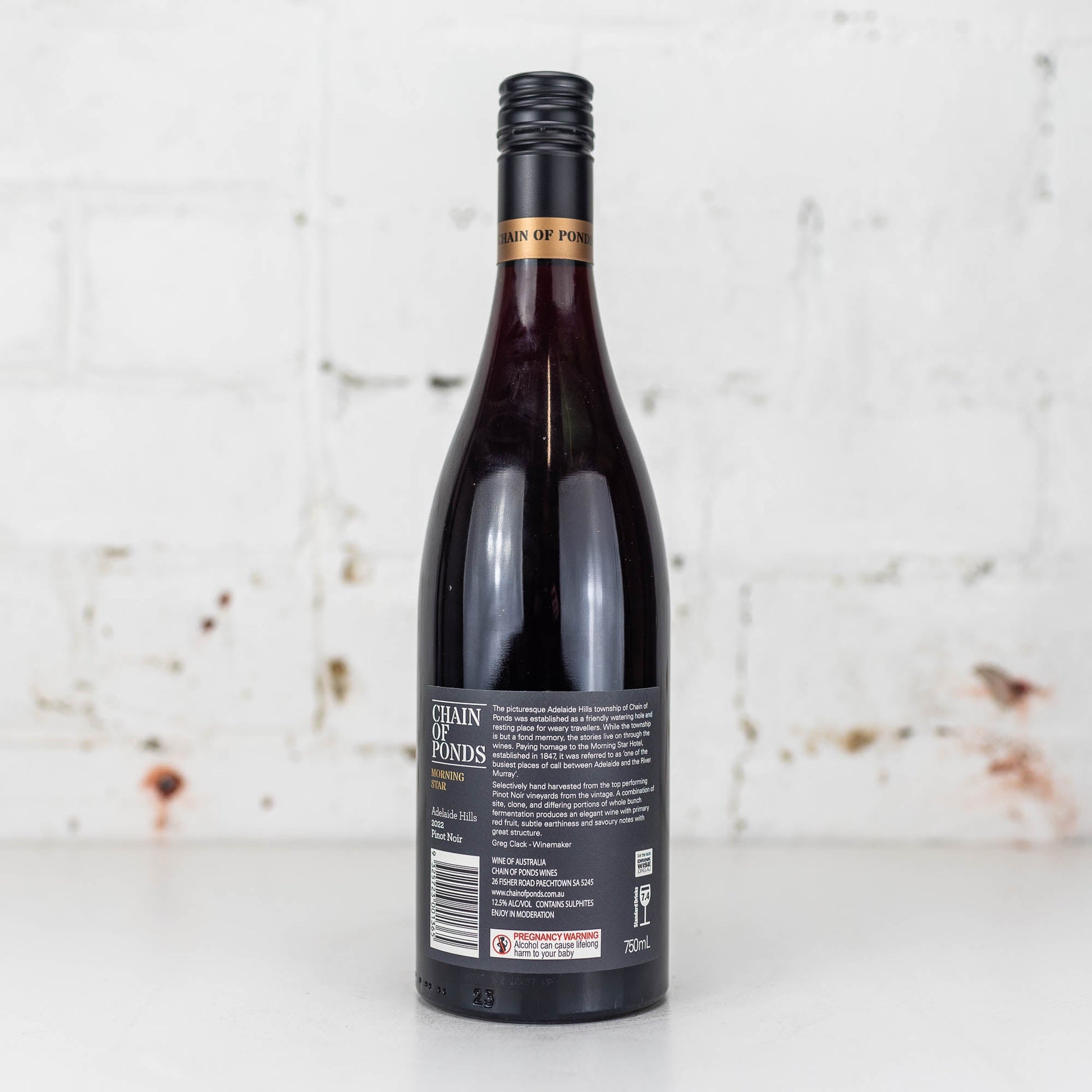 Chain of Ponds - Morning Star Pinot Noir 2022 750ml
