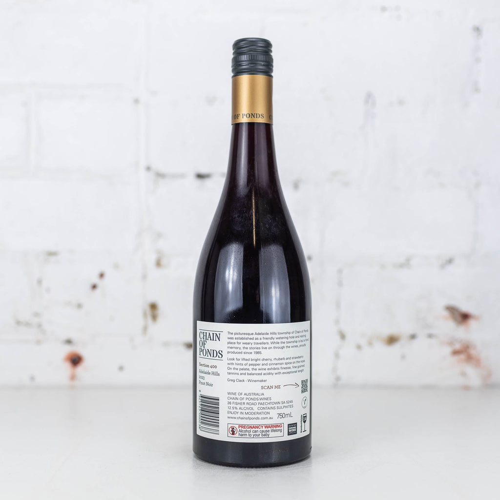 Chain of Ponds - Section 400 Pinot Noir 750ml