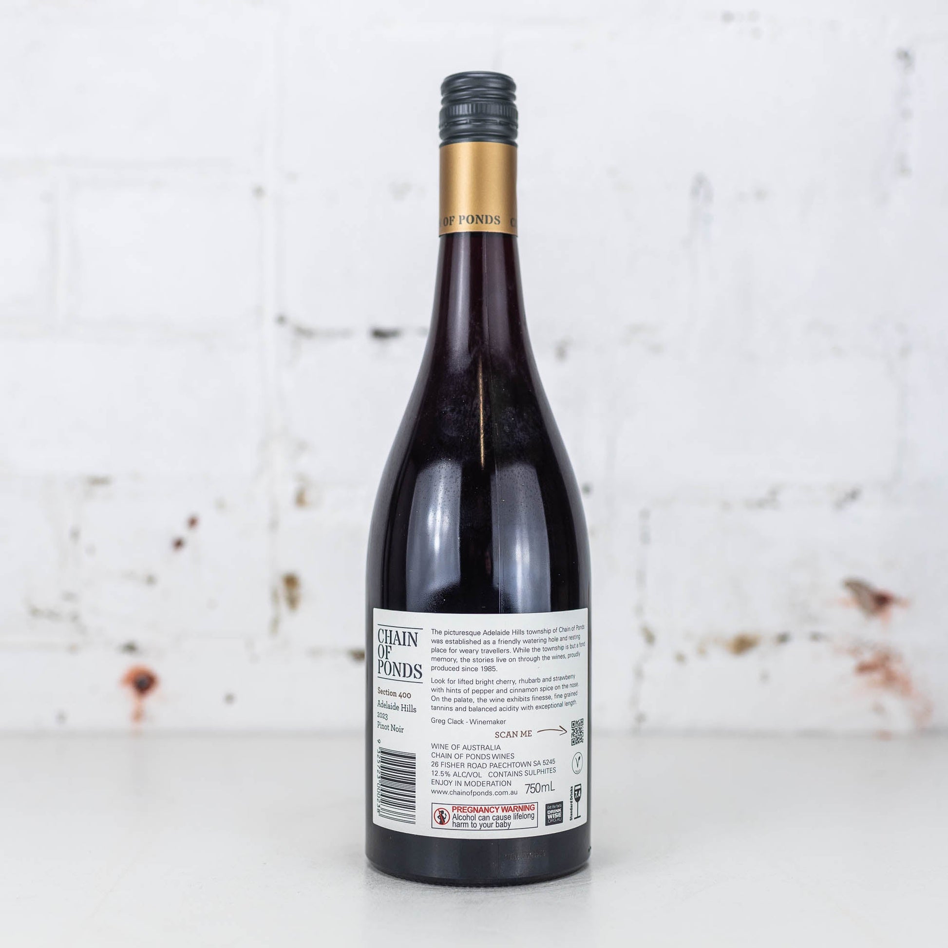 Chain of Ponds - Section 400 Pinot Noir 750ml