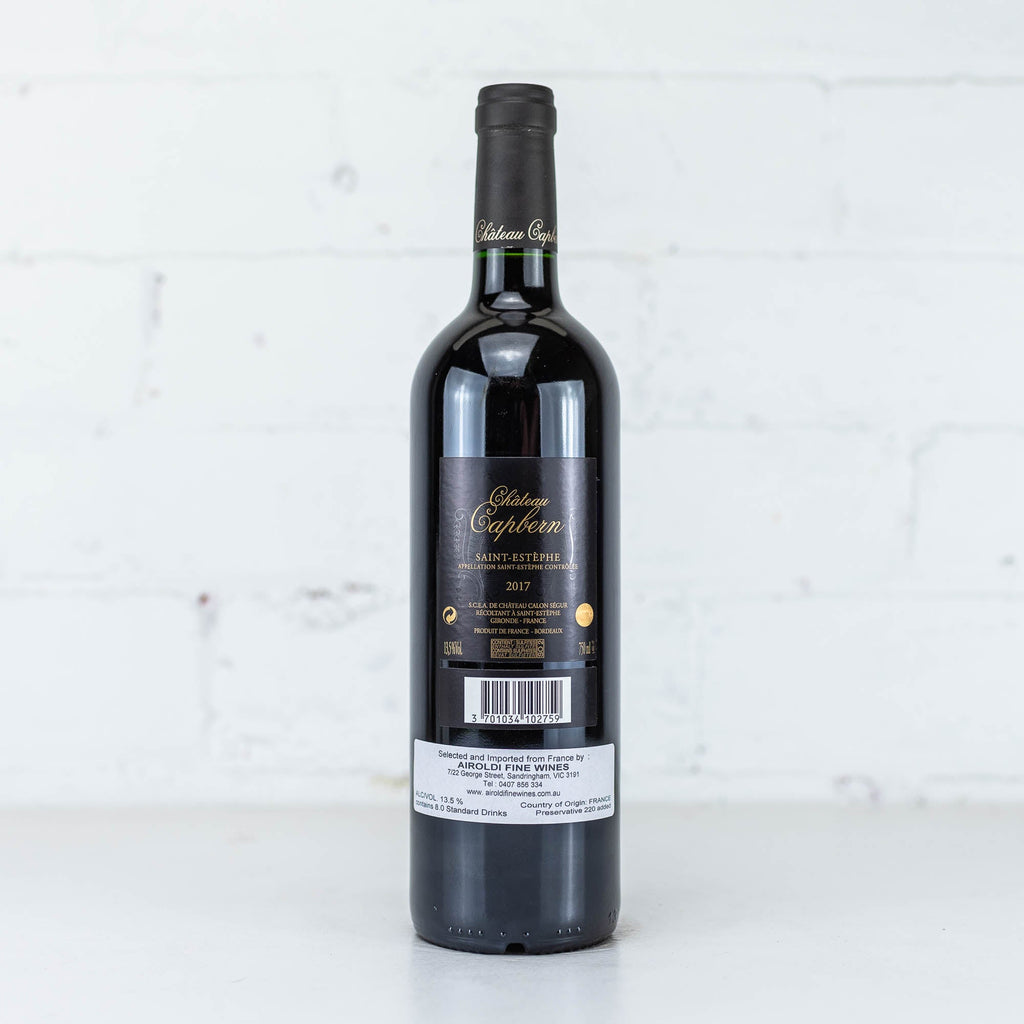 Chateau Capbern - Saint Estephe 2017 750ml