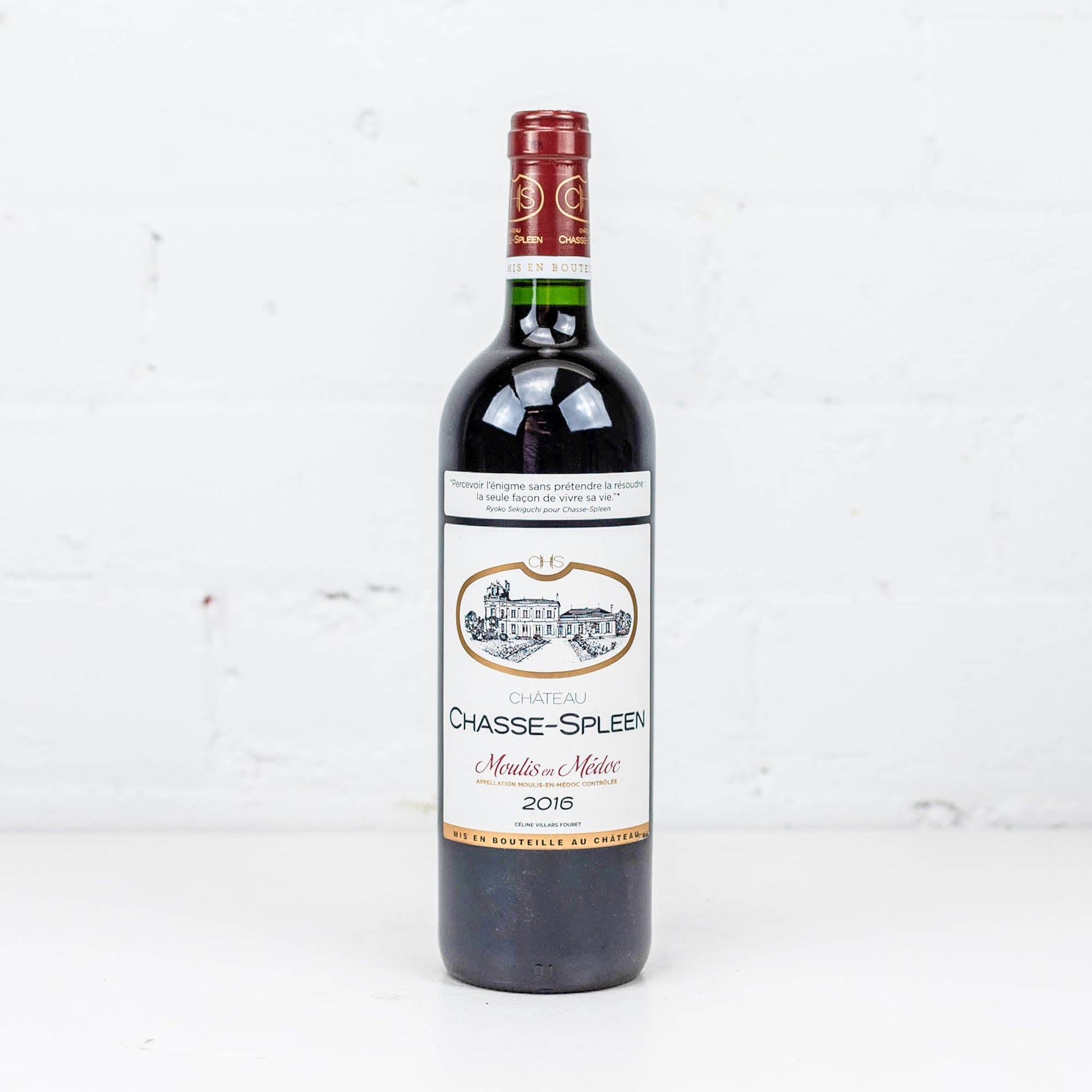 Chateau Chasse Spleen - Moulis en Medoc 2016 750ml