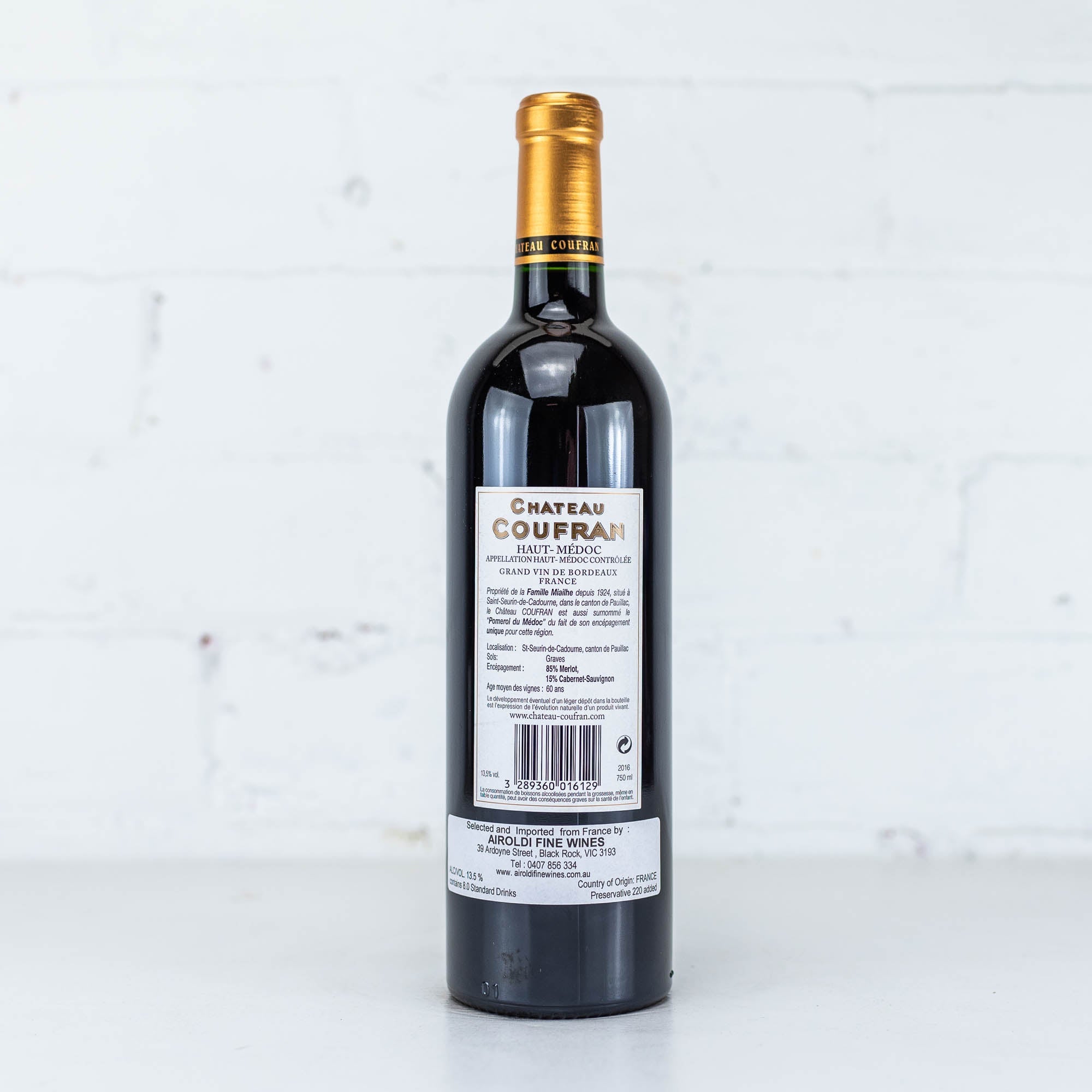 Chateau Coufran - Haut Medoc 2016 750ML
