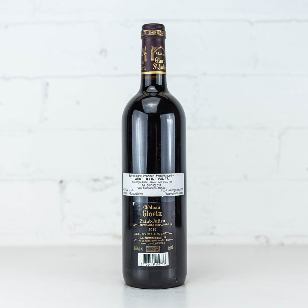 Chateau Gloria - Saint Julien 2016 750ML