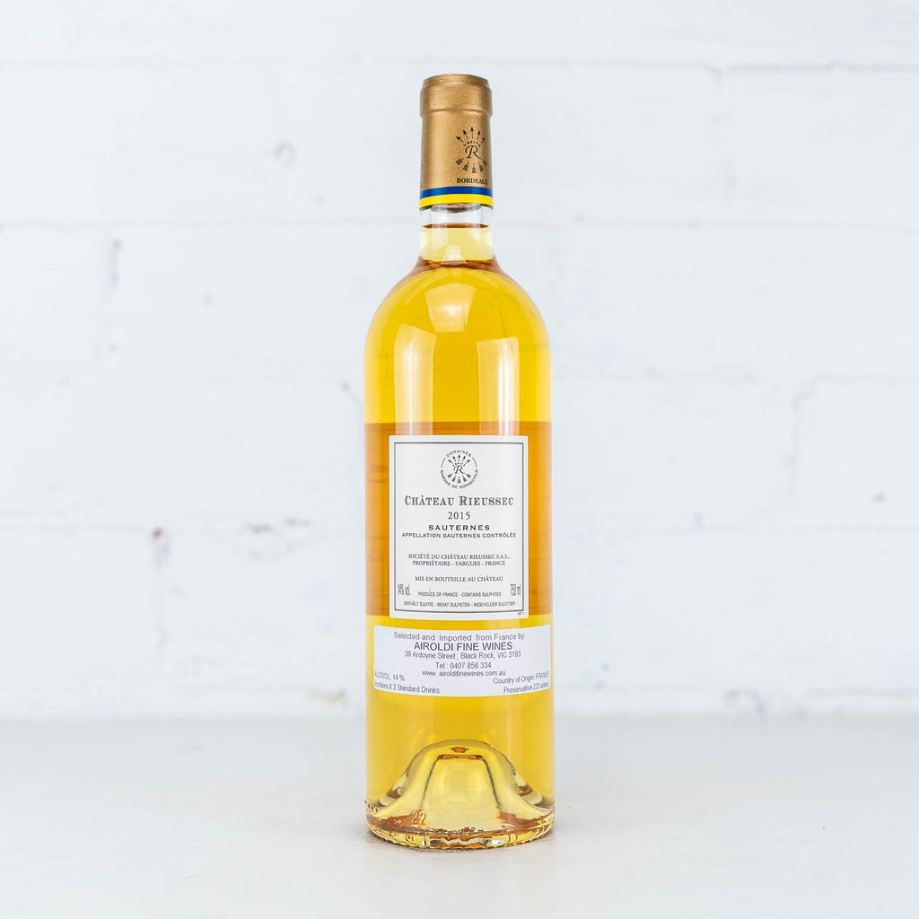 Chateau Rieussec - Grand Cru Classe Sauternes 2015 750ML