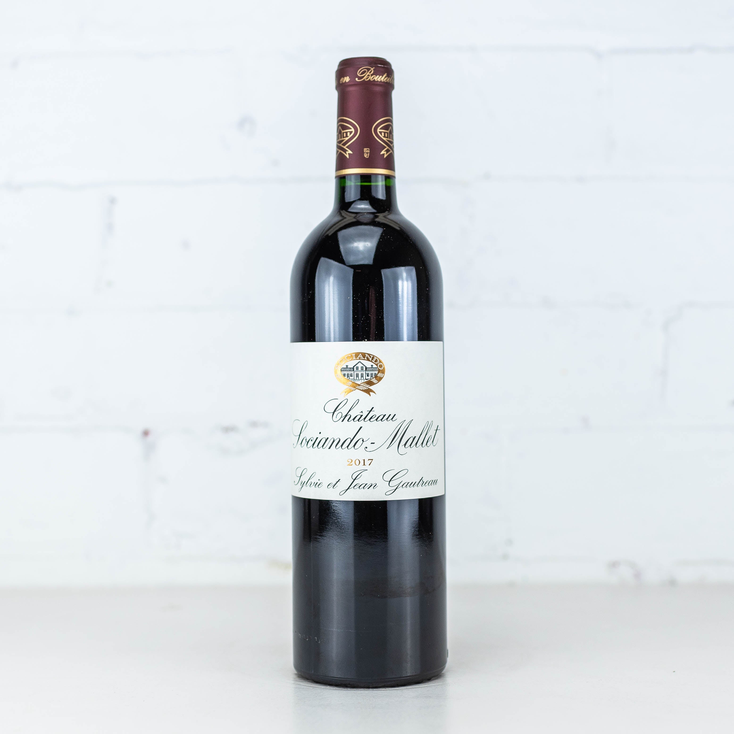 Chateau Sociando Mallet - Sylvie et Jean Gauteau 2017 750ml