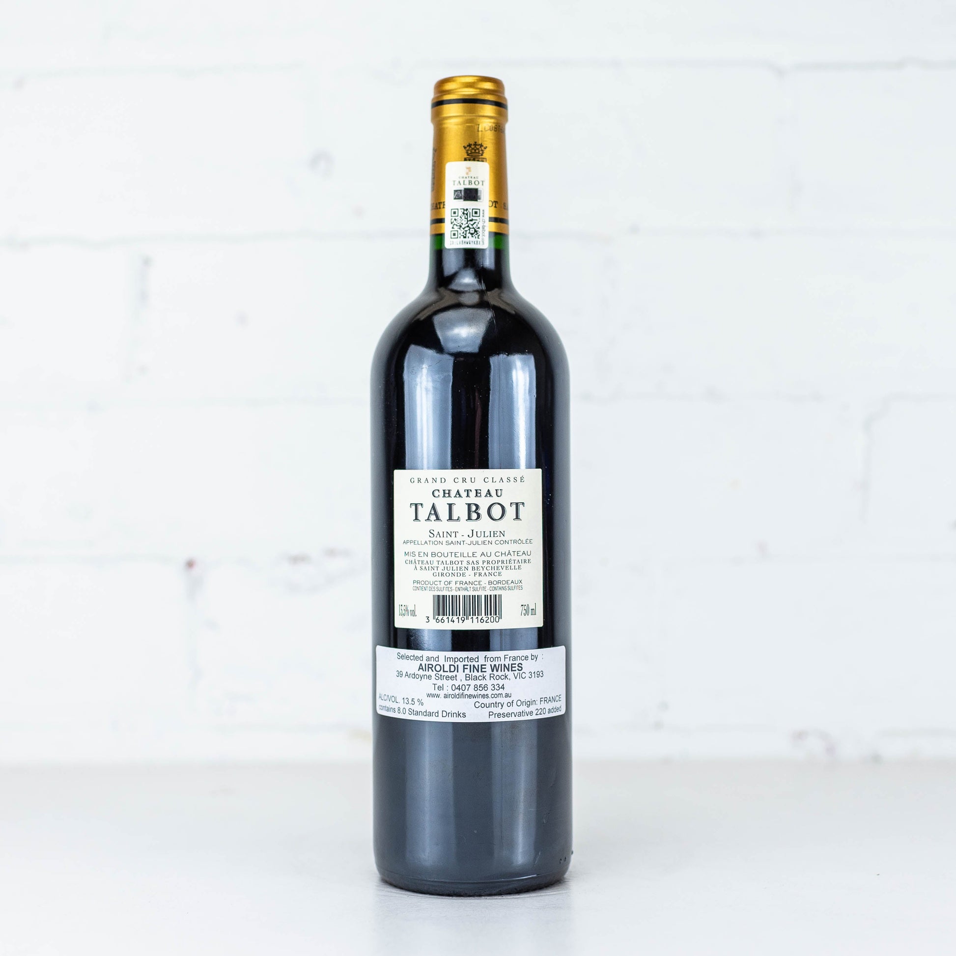 Chateau Talbot - Saint Julien 2016 750ML
