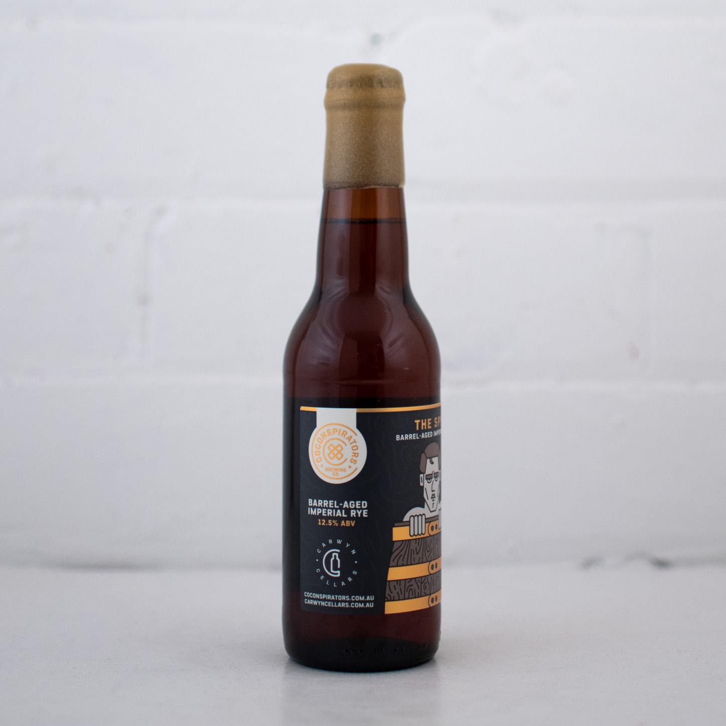 Co Conspirators x Carwyn Cellars 'The Spy' BA Imperial Rye Ale 330ml