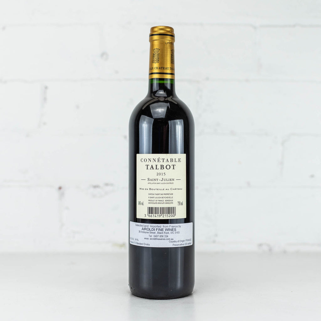 Chateau Talbot - Connetable Talbot St Julien 2015