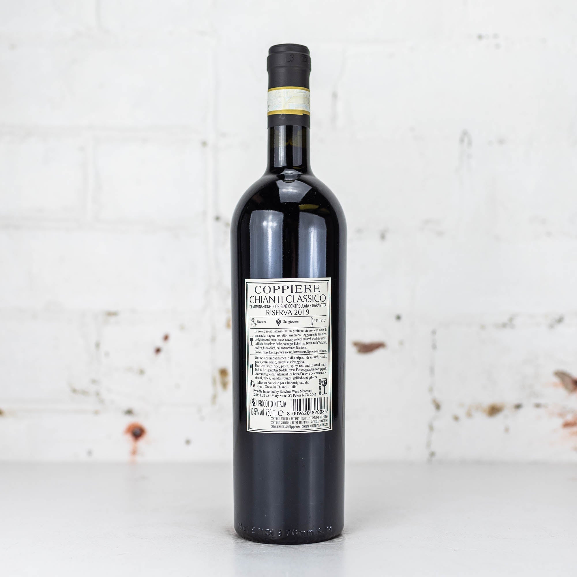 Coppiere - Chianti Classico Riserva 2019 750ml