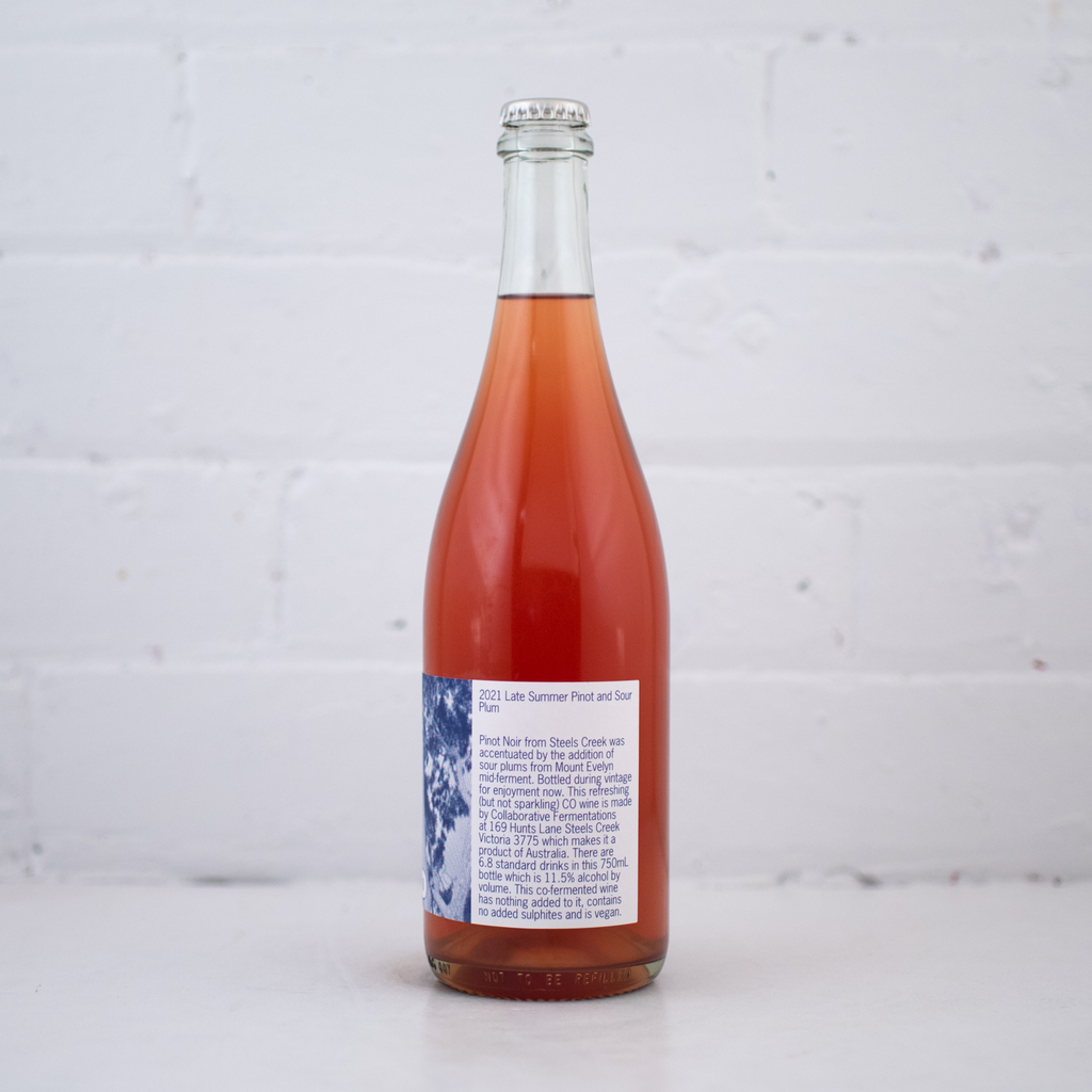 CO - Late Summer Pinot and Sour Plum 2021 750ml