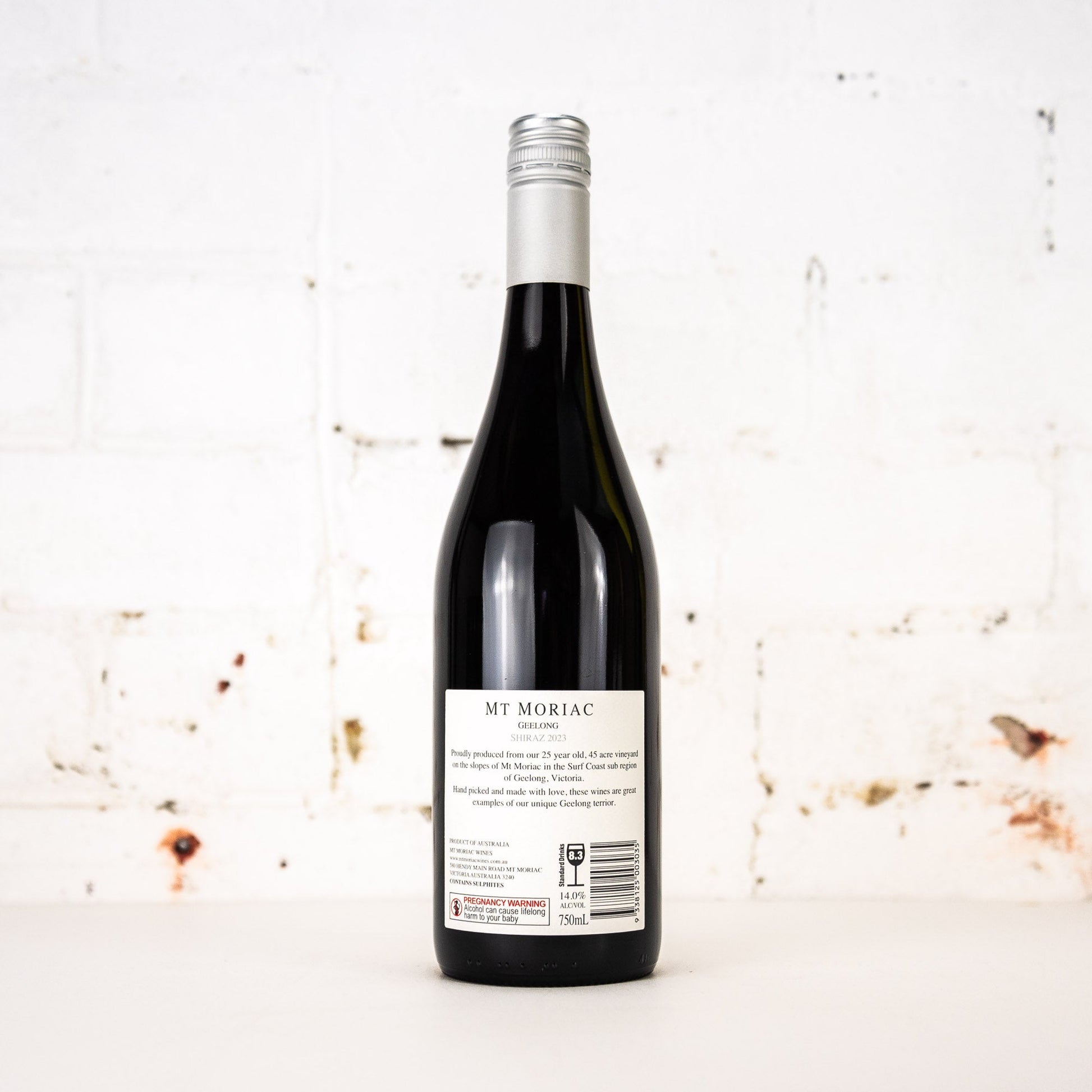 Mt Moriac - Shiraz 750ml