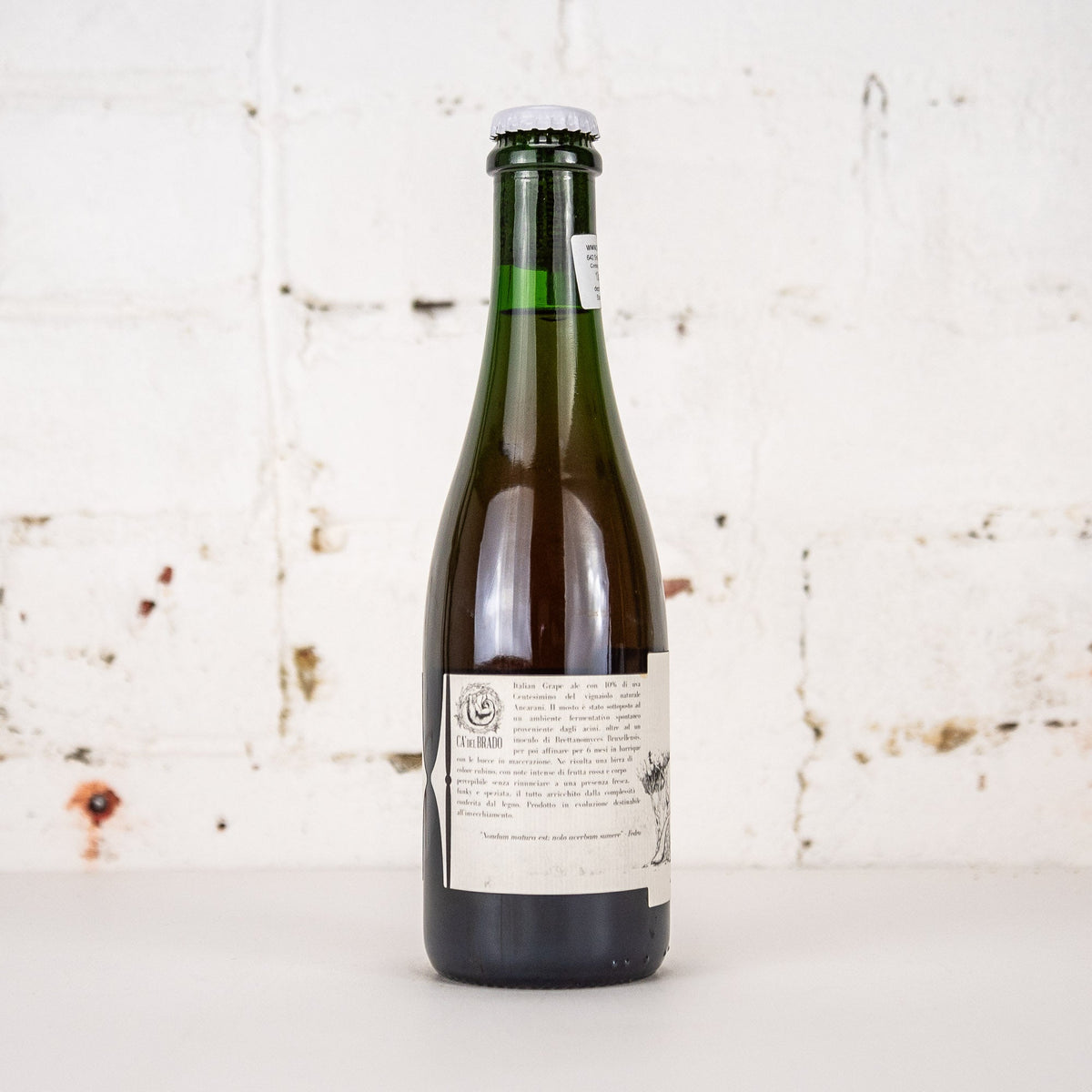 Ca' del Brado - Û Baccarossa Grape Wild Ale 375ml