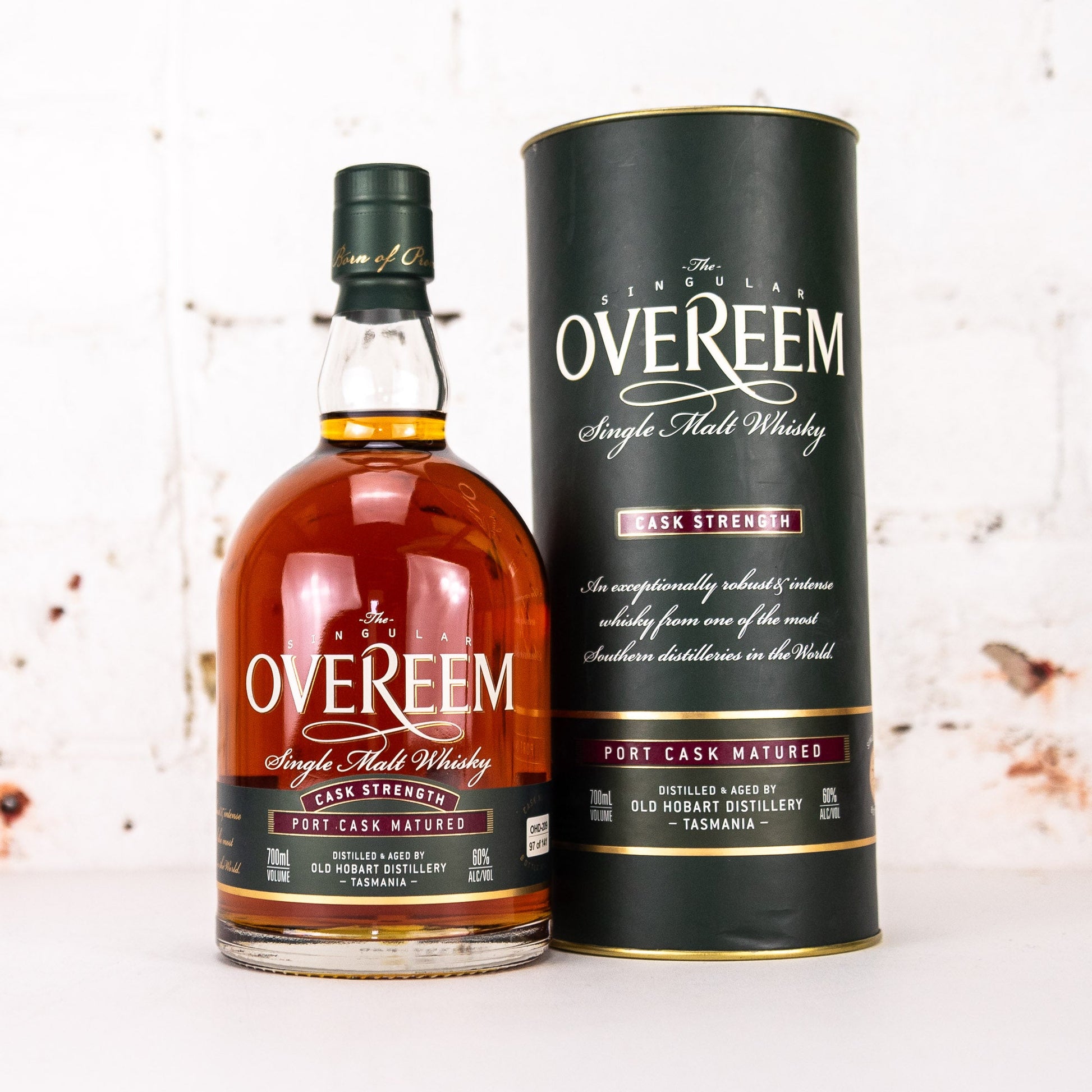 Overeem - Port Cask Matured 60% Cask Strength 700ml