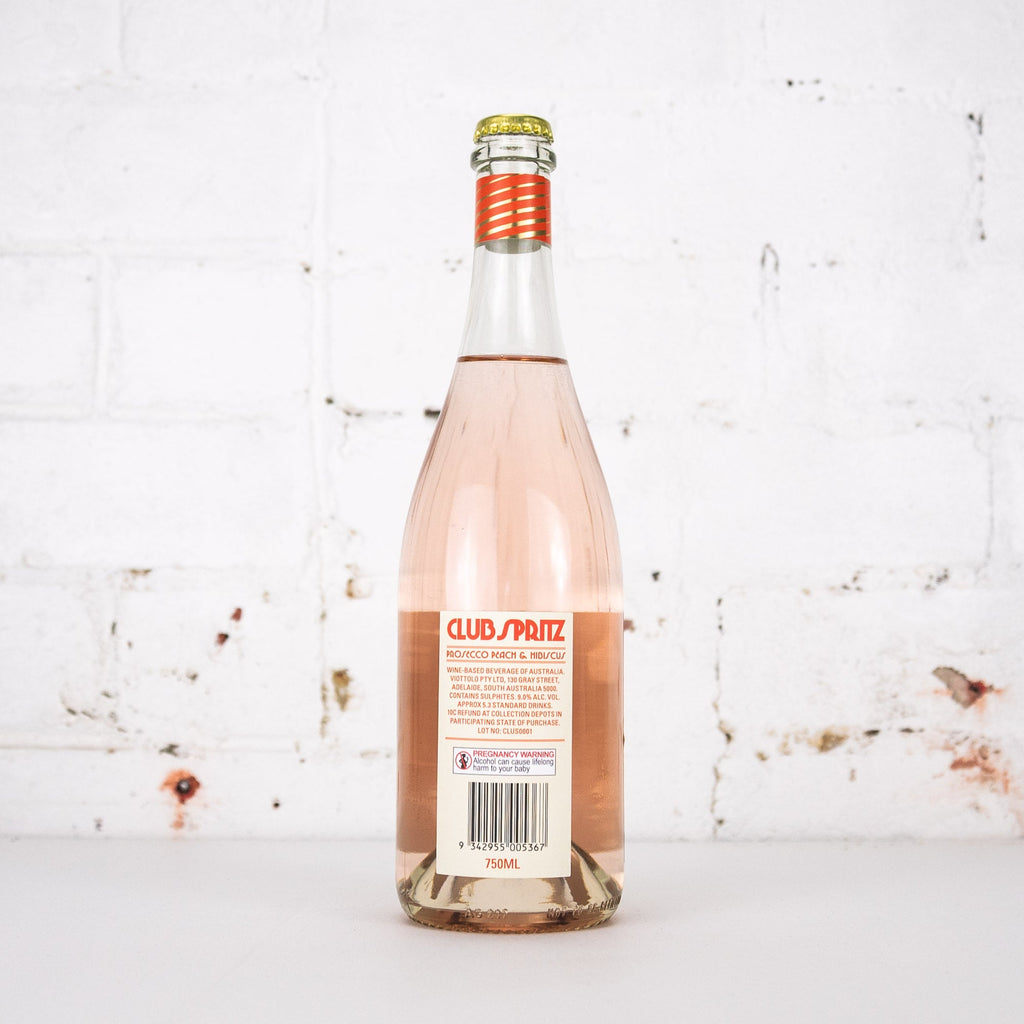Club Spritz - Prosecco Peach & Hibiscus Spritz 750ml