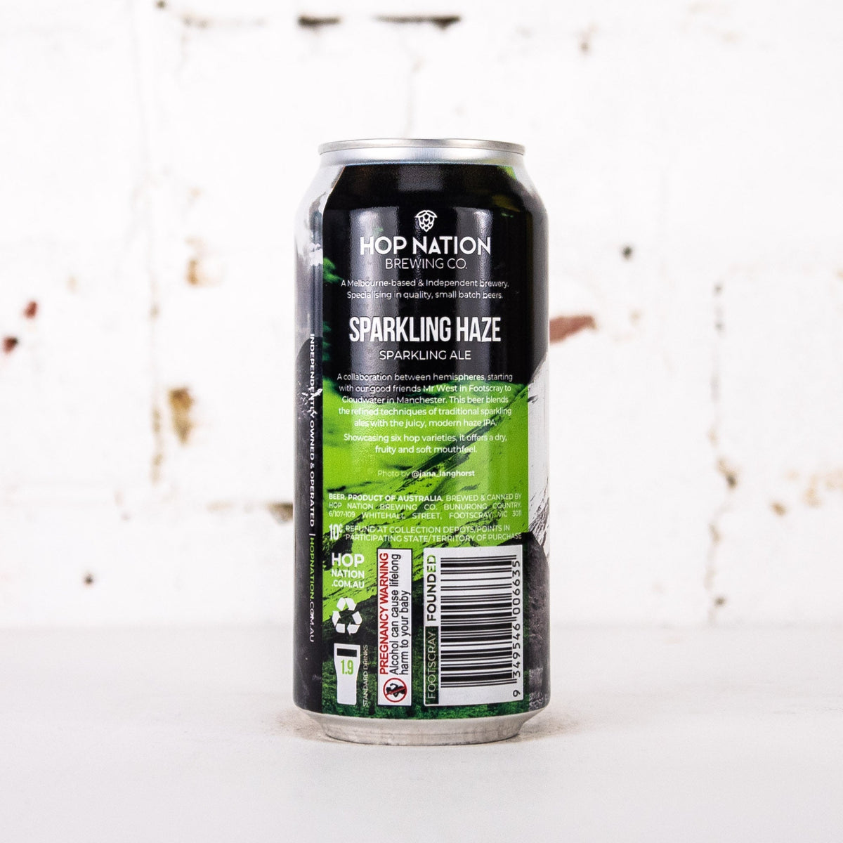 Hop Nation x Cloudwater 'Sparkling Haze' Sparkling Ale