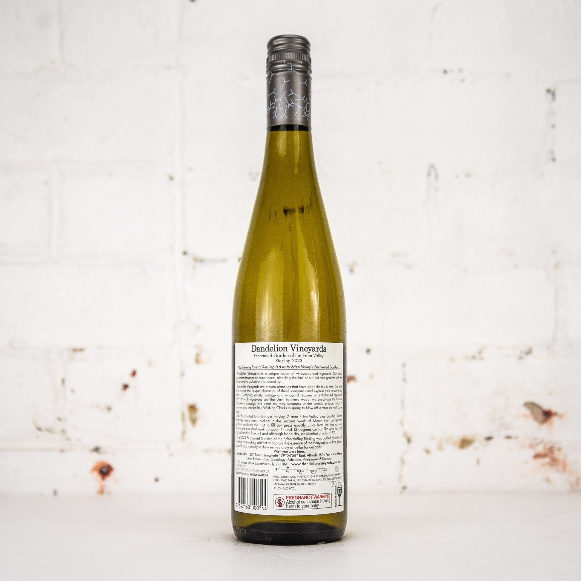 Dandelion - Enchanted Garden of the Eden Valley Riesling 750ml