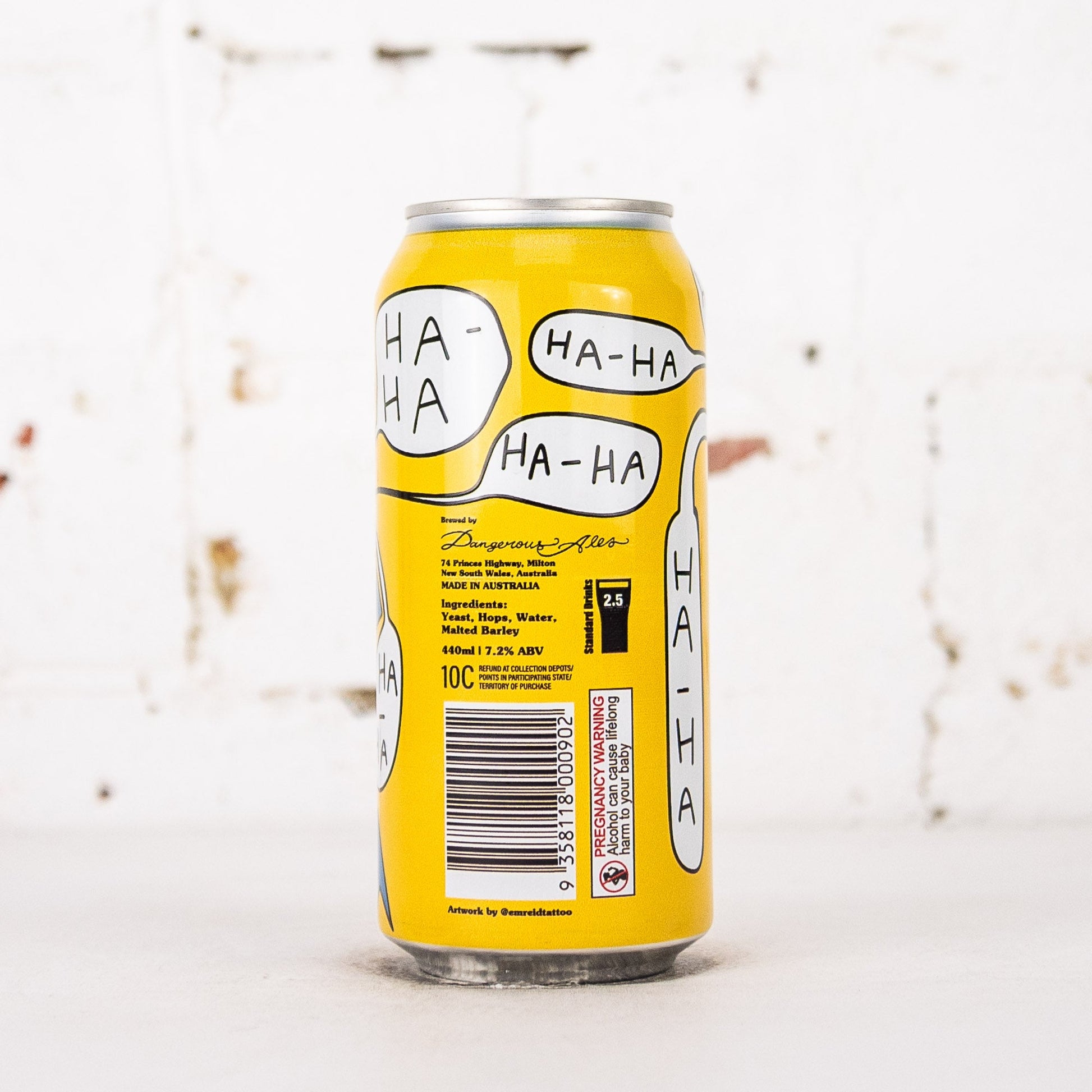 Dangerous Ales - Nelson Ha Ha Hazy IPA