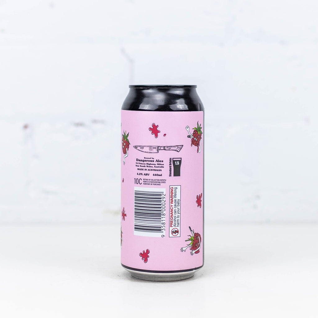 Dangerous Ales - Killer Raspberry Sour Ale 440ml