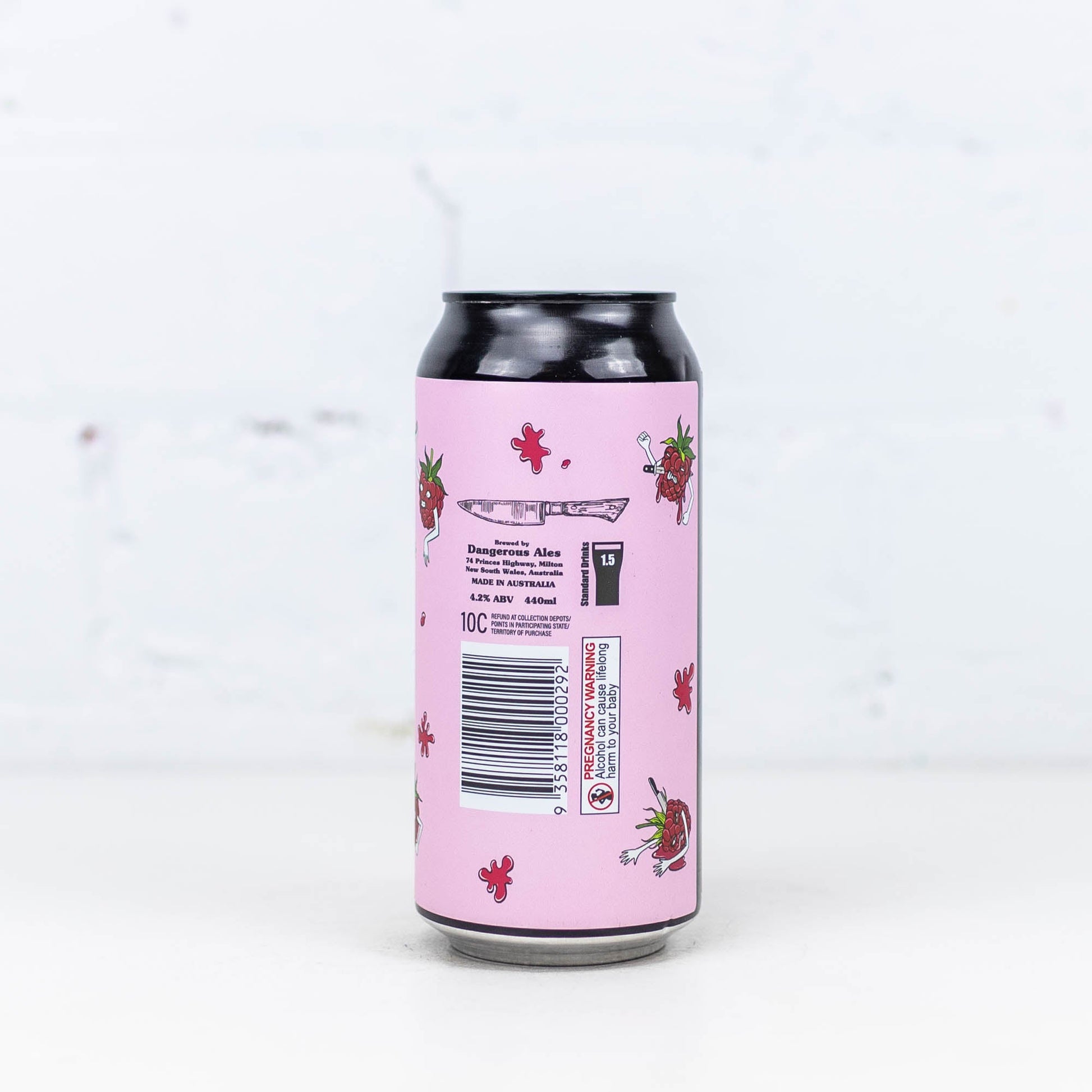 Dangerous Ales - Killer Raspberry Sour Ale 440ml