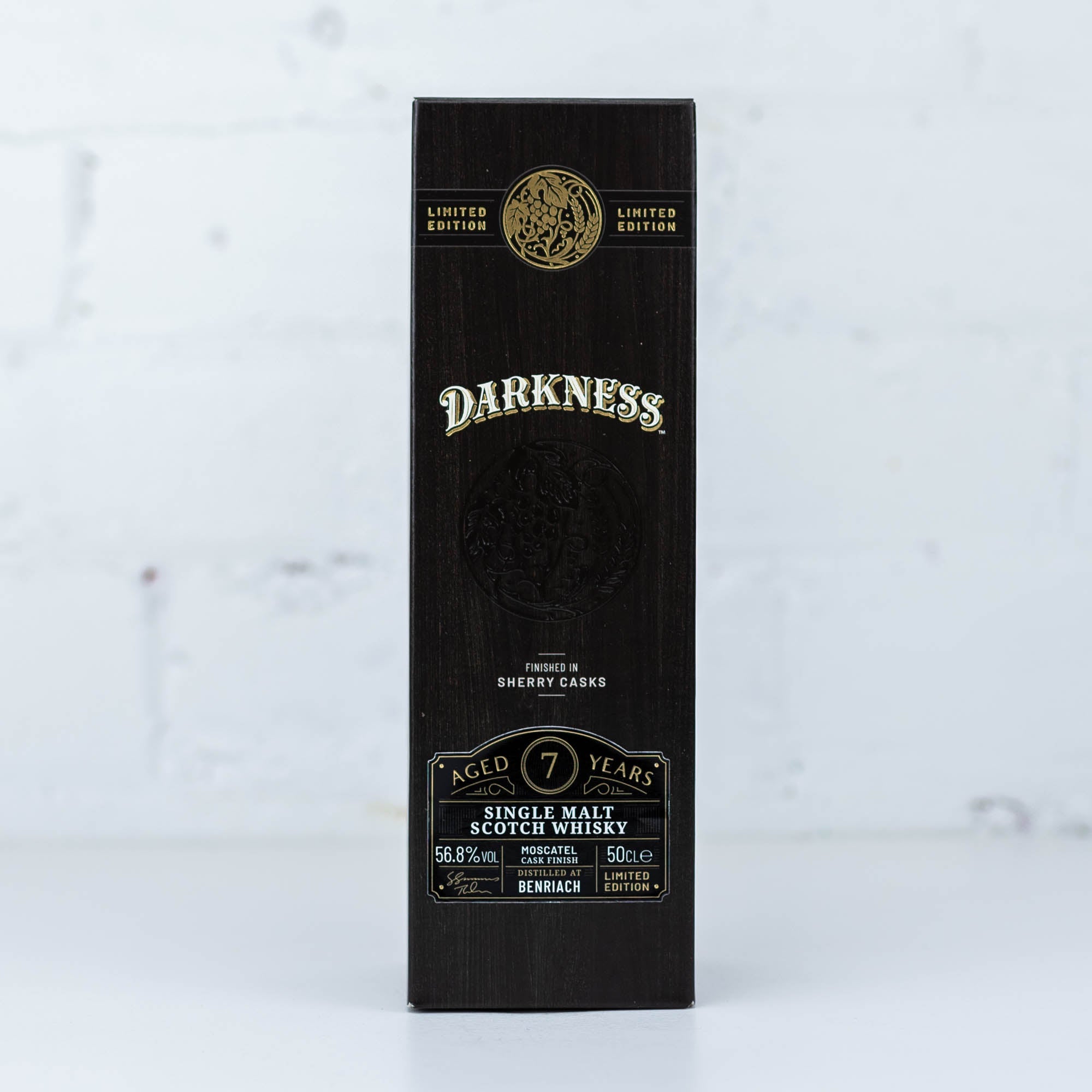 Darkness - Benriach 7 Year Old Moscatel Cask Finish 500ml