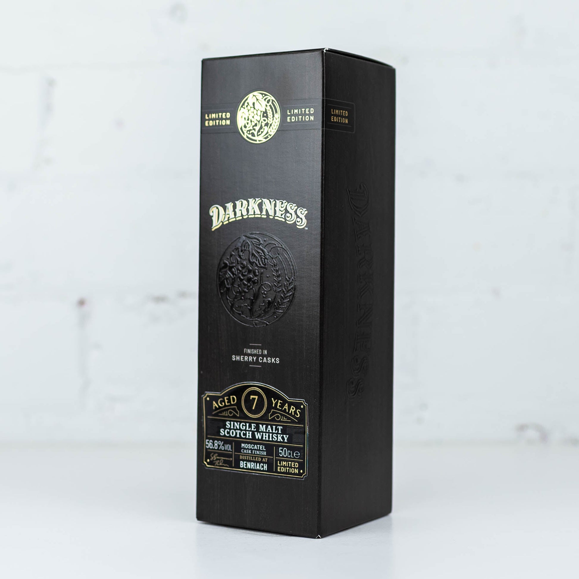 Darkness - Benriach 7 Year Old Moscatel Cask Finish 500ml
