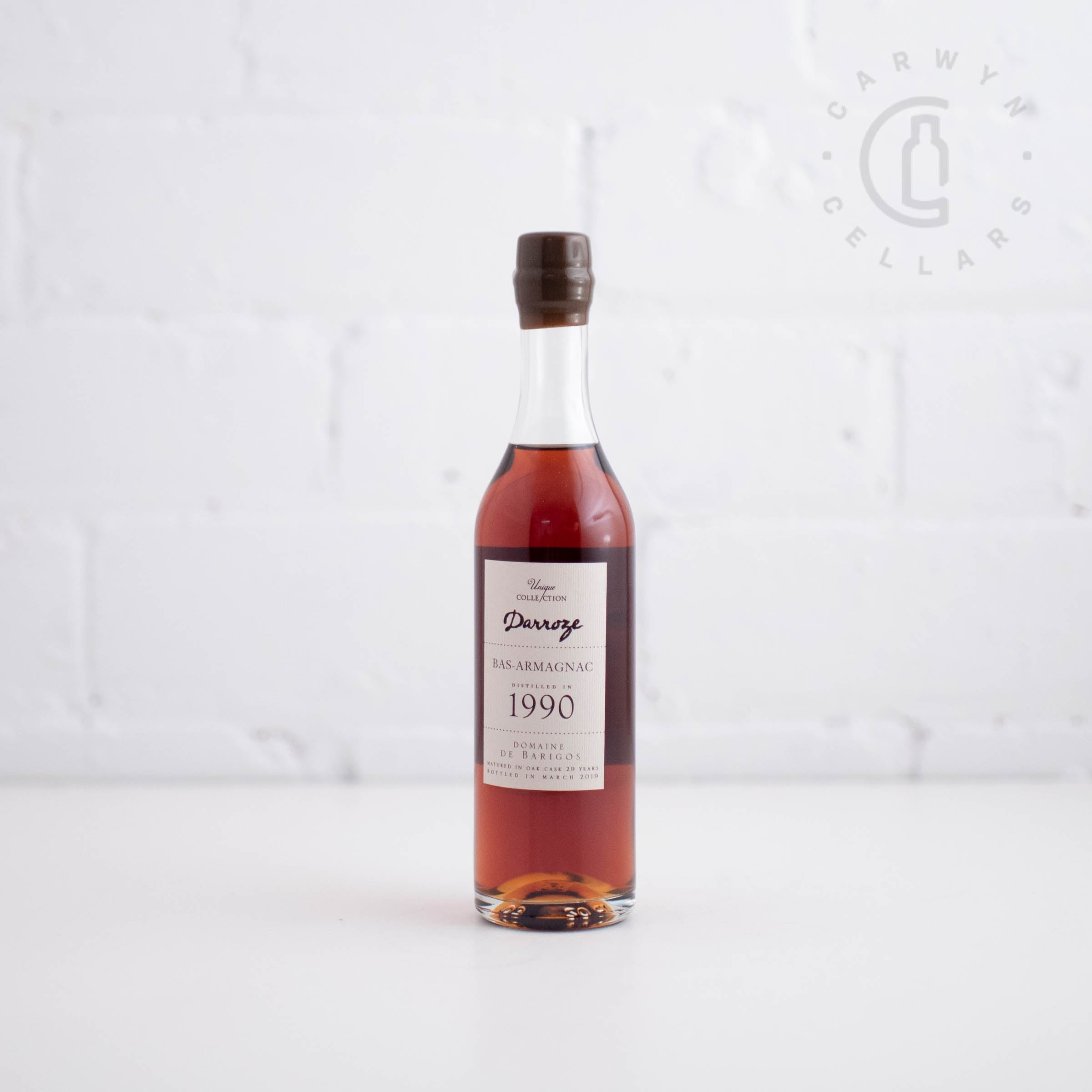 Darroze - Bas Armagnac Domaine de Barigos 1990 200ml