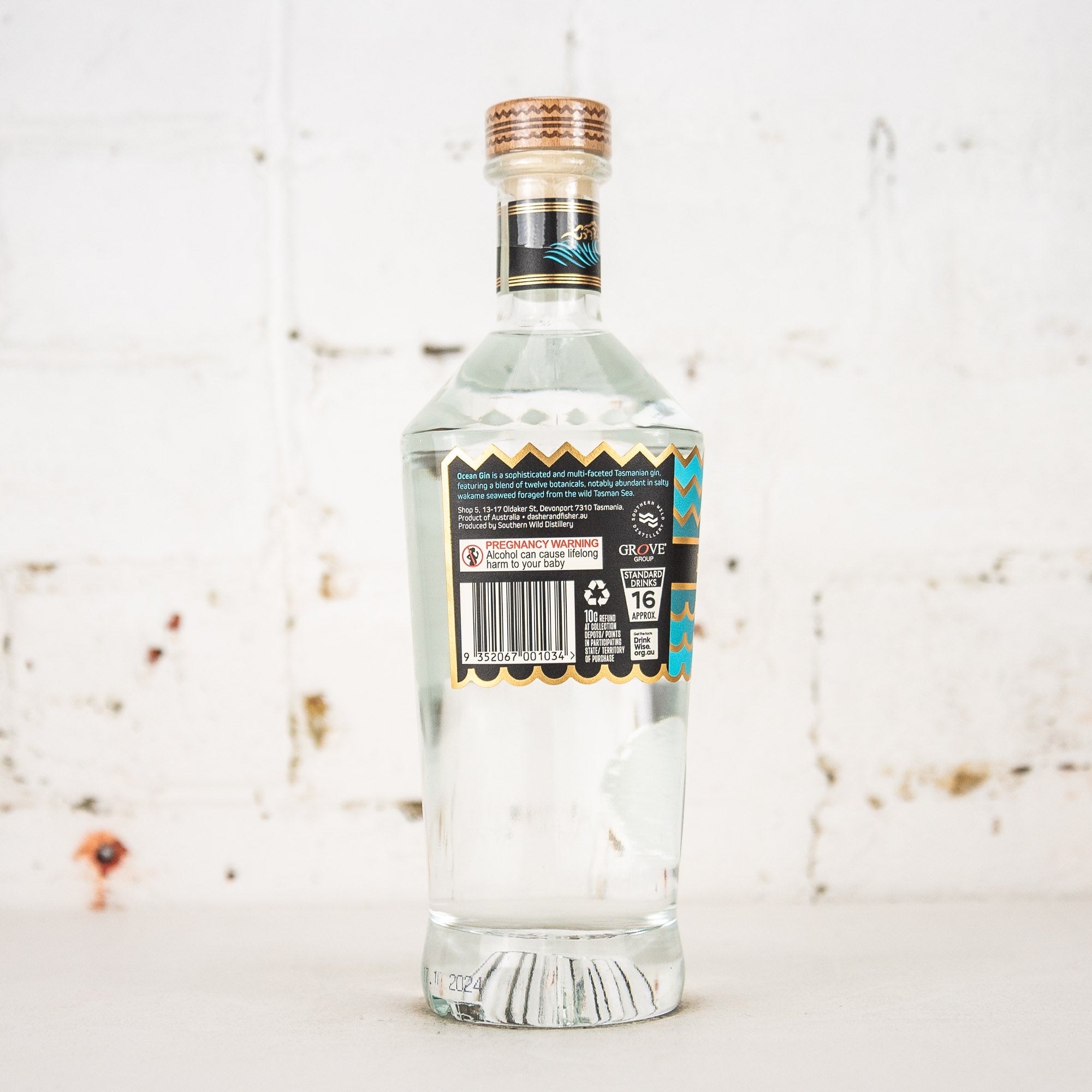 Dasher + Fisher - Ocean Gin 500ml