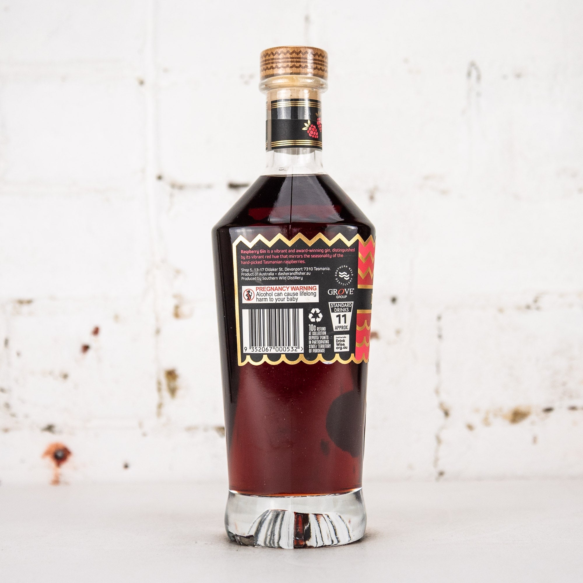 Dasher + Fisher - Raspberry Gin 500ml