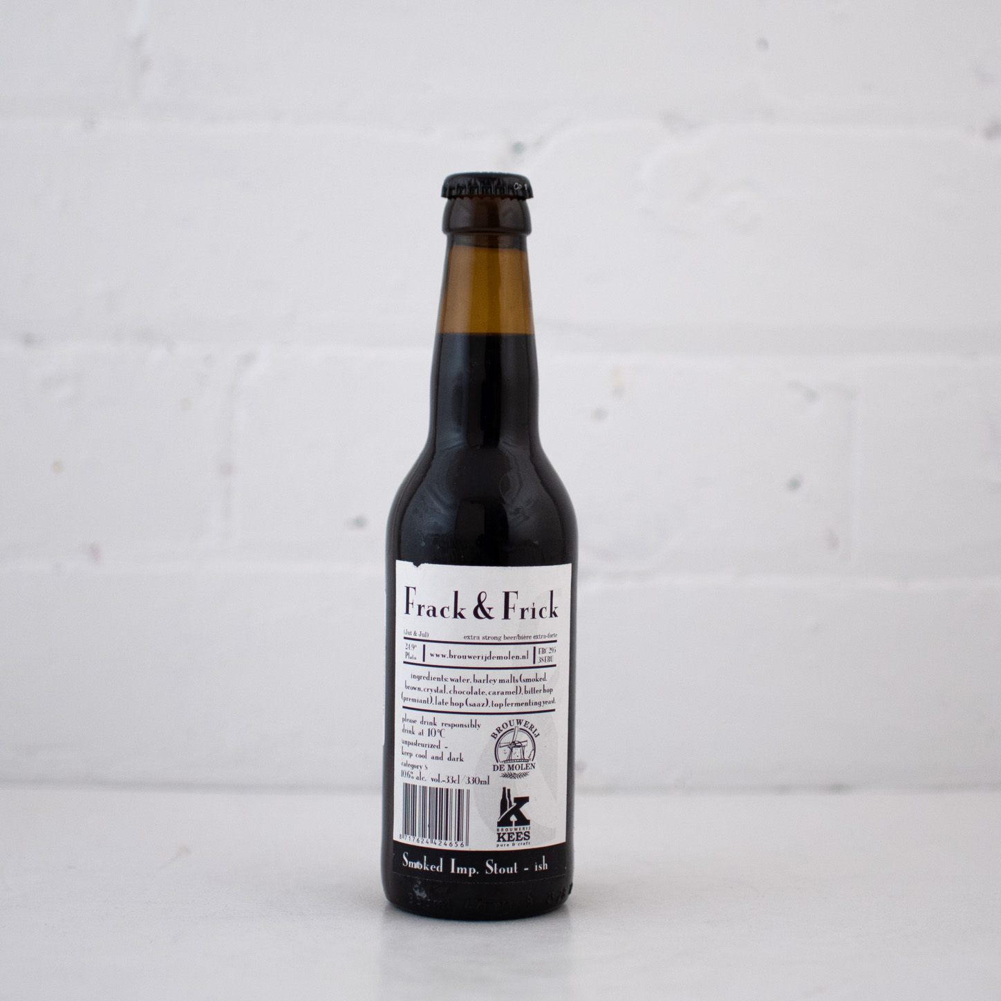 De Molen x Kees 'Frack & Frick' Smoked Imperial Stout 330ml