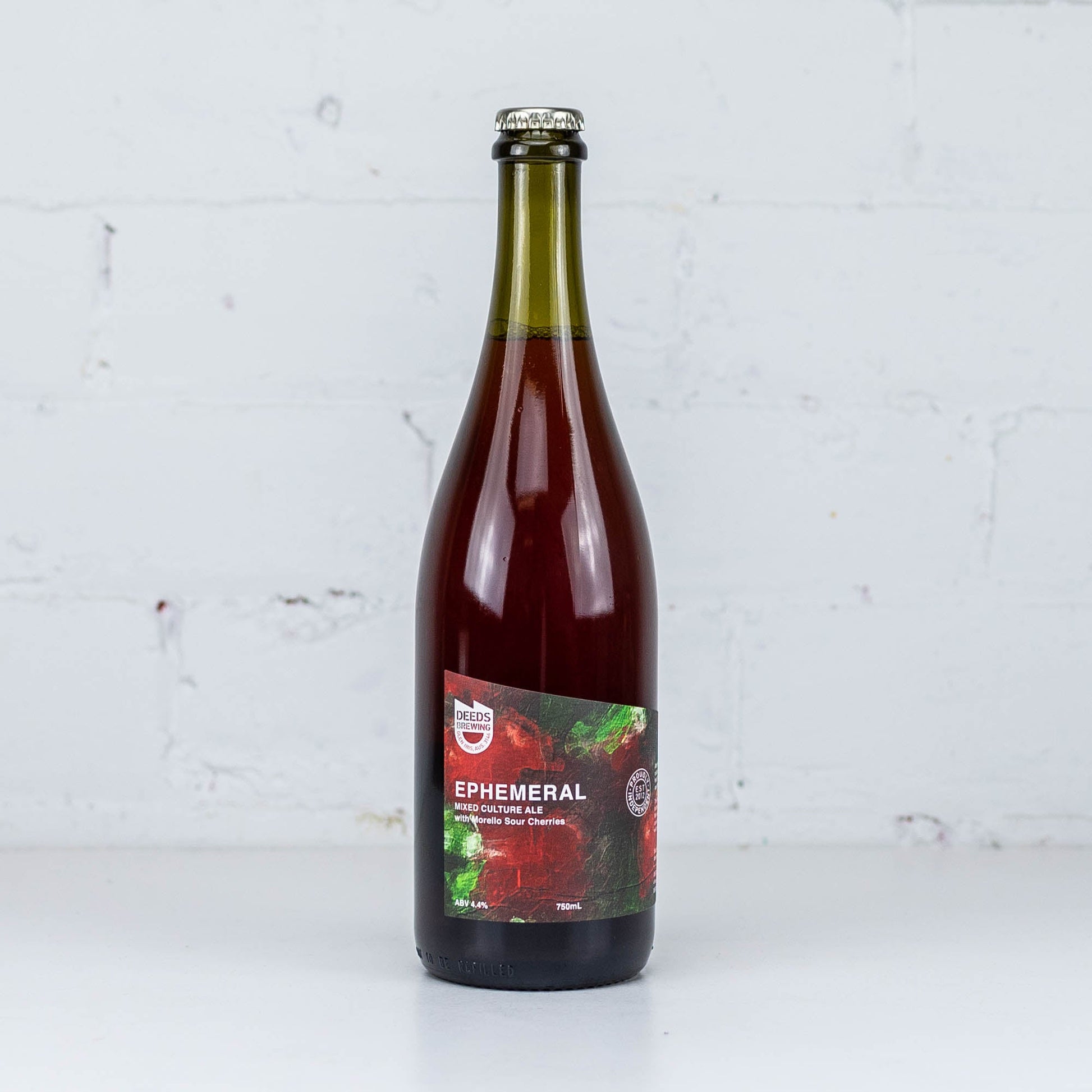 Deeds - Ephemeral Morello Cherry Wild Ale 750ml
