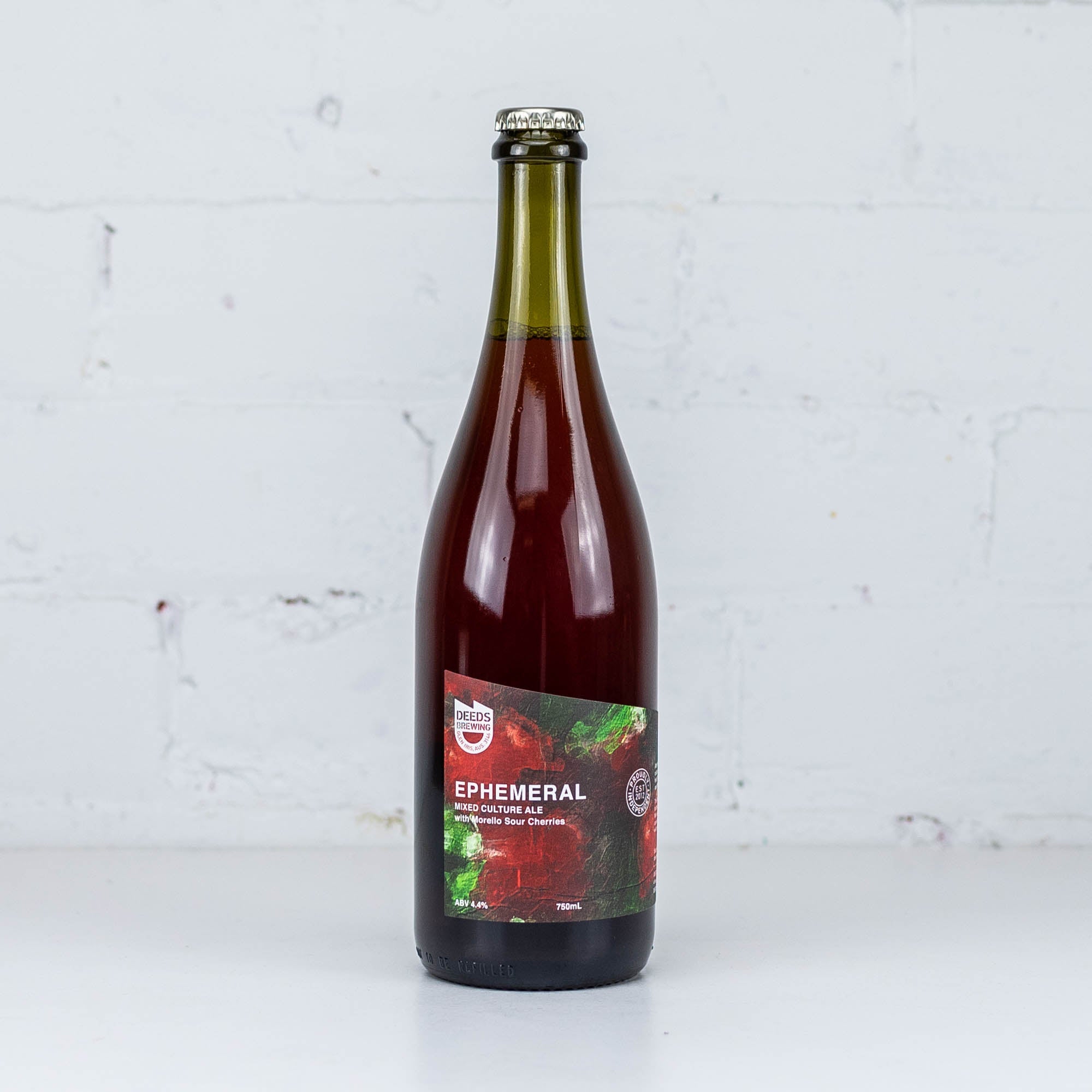 Deeds - Ephemeral Morello Cherry Wild Ale 750ml
