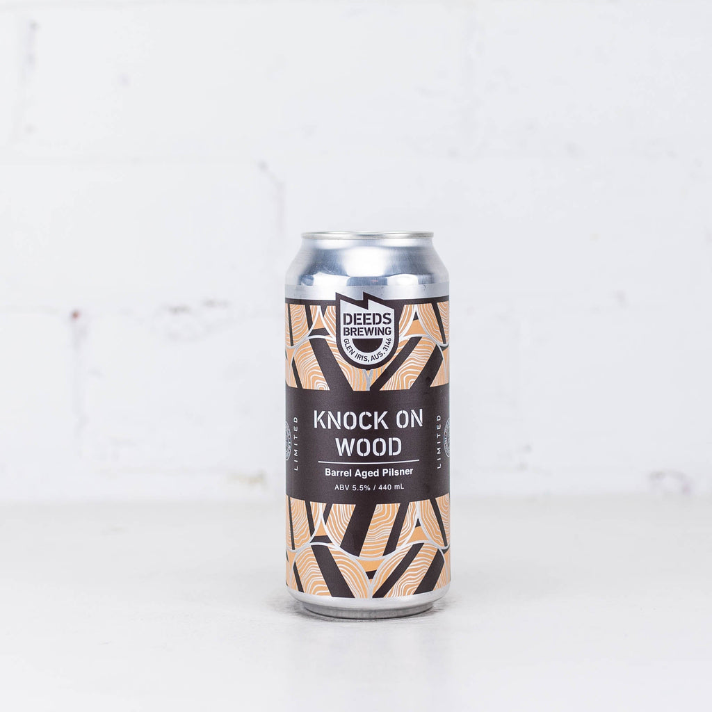 Deeds - Knock On Wood Barrel Aged Pilsner