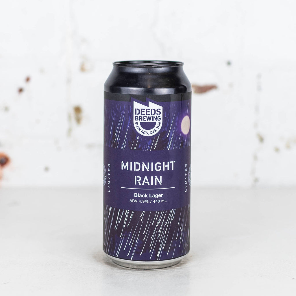 Deeds - Midnight Rain Black Lager