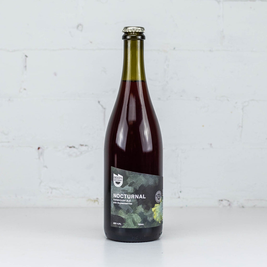 Deeds - Nocturnal Boysenberry Farmhouse Ale 750ml