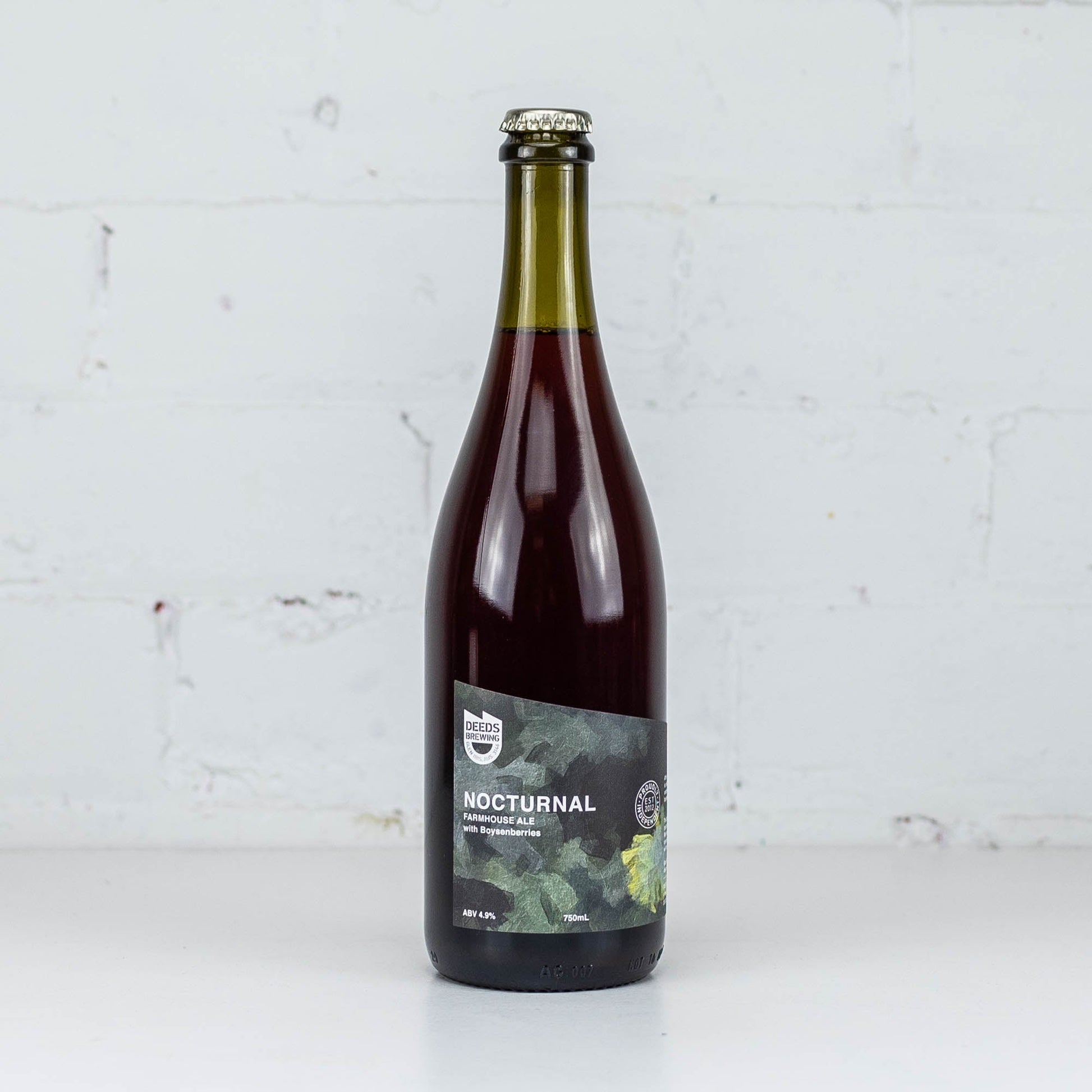 Deeds - Nocturnal Boysenberry Farmhouse Ale 750ml
