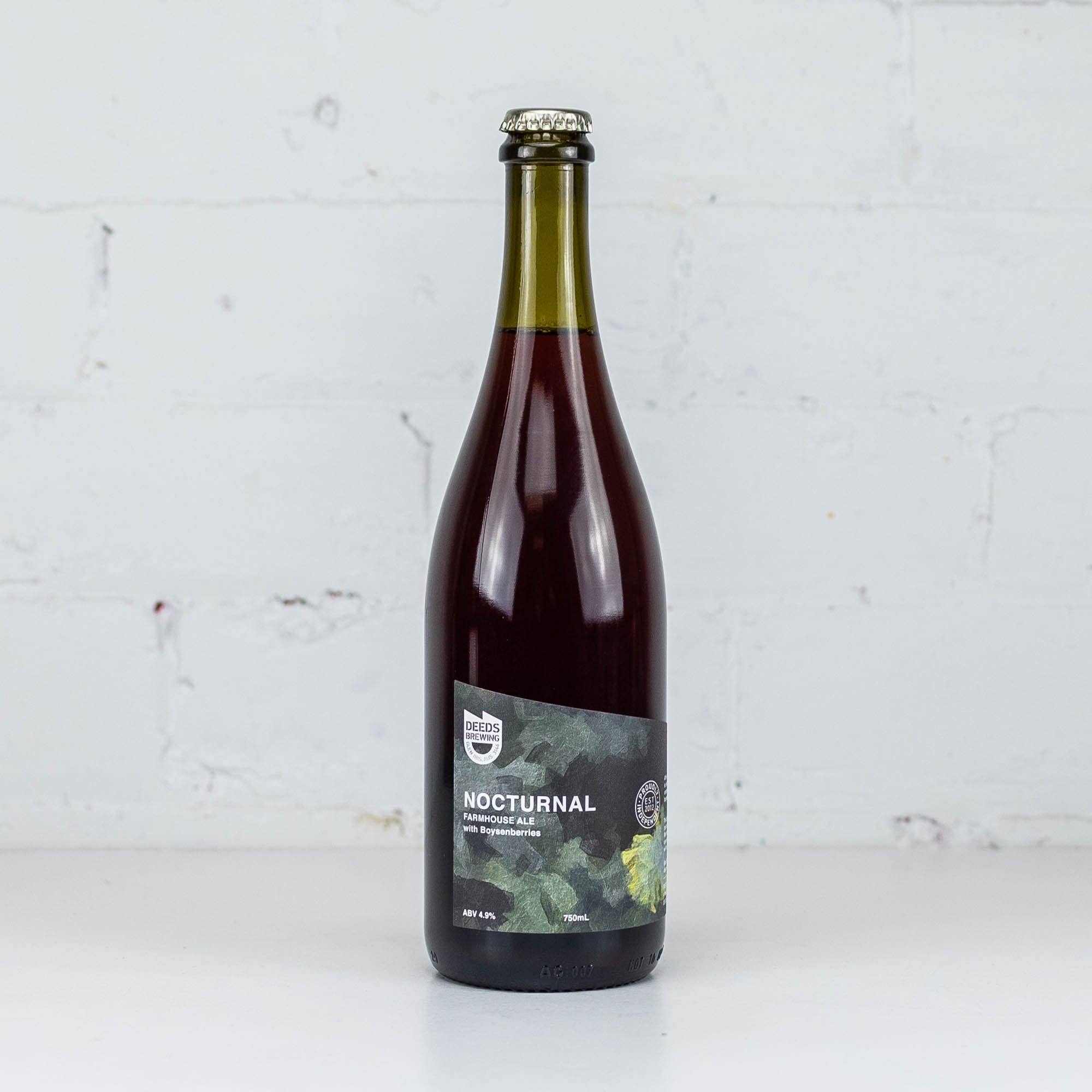Deeds - Nocturnal Boysenberry Farmhouse Ale 750ml