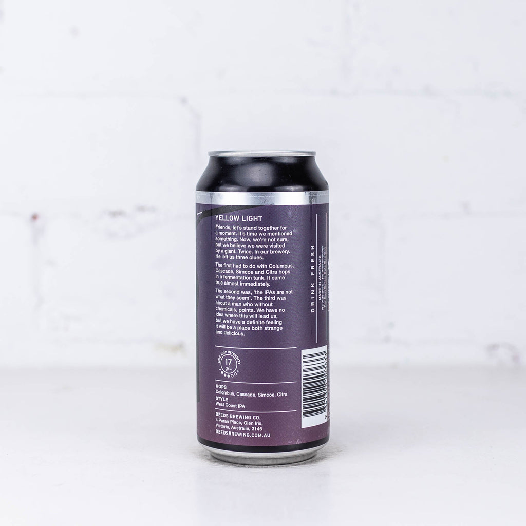 Deeds - Yellow Light West Coast IPA