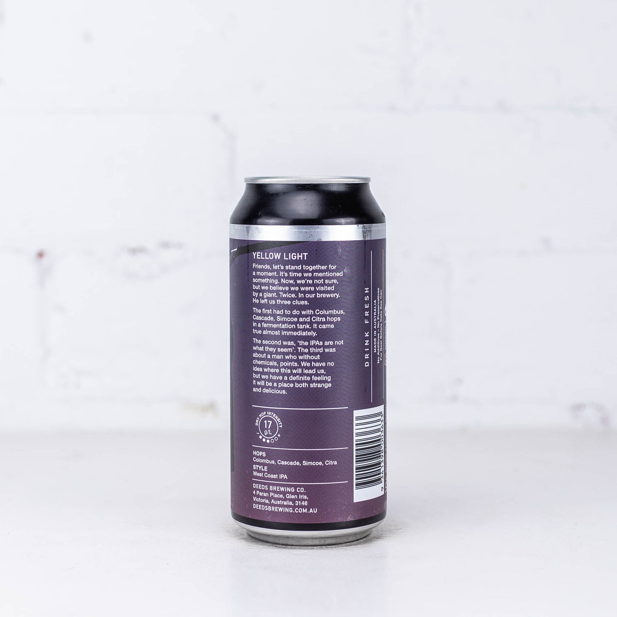 Deeds - Yellow Light West Coast IPA