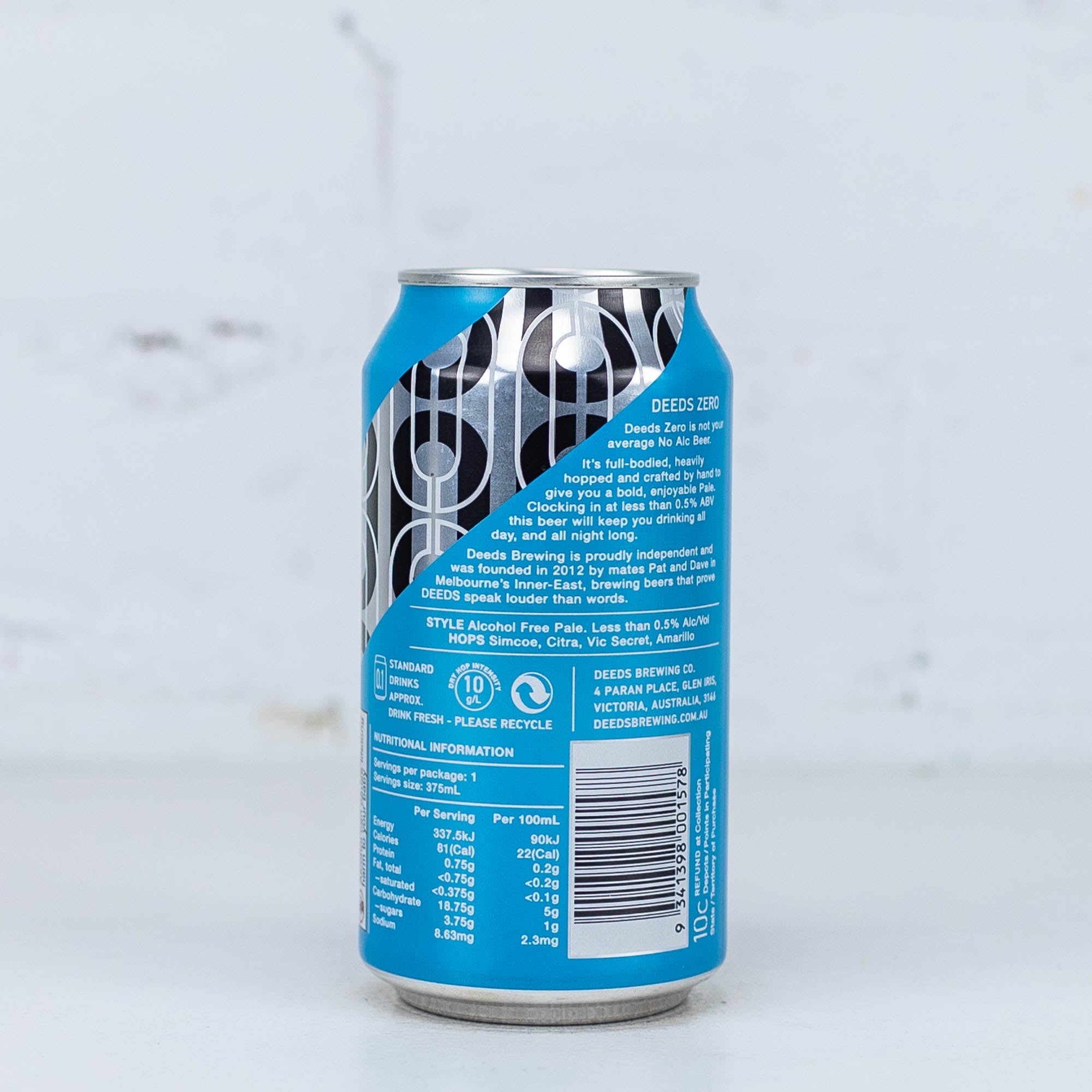 Deeds - Zero Pale Ale Non Alc
