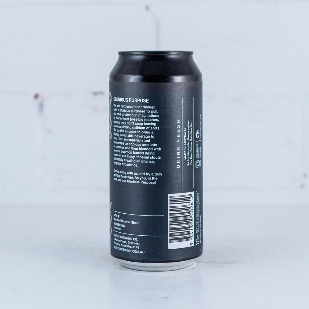 Deeds - Glorious Purpose Blended Imp Stout with Cherries