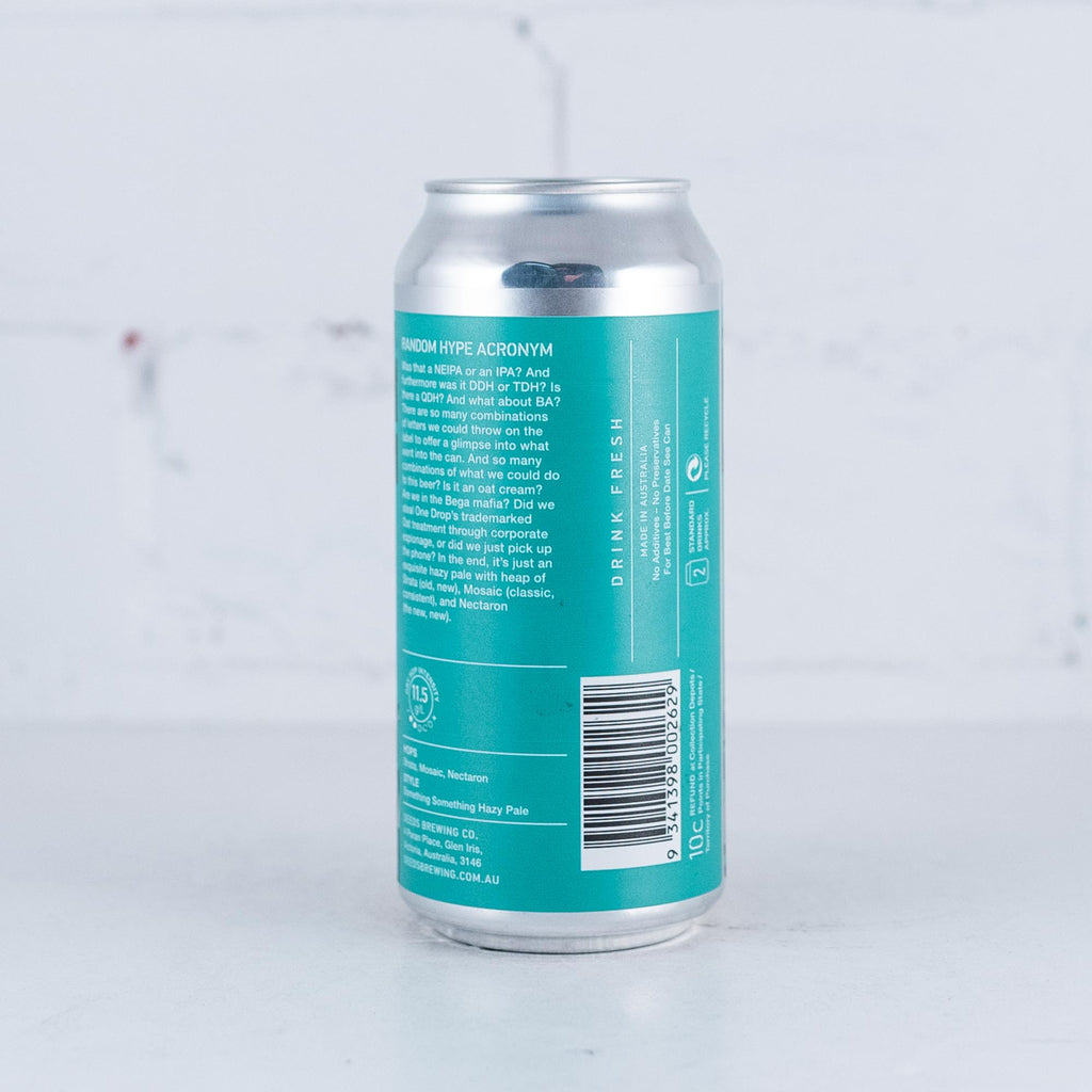 Deeds - Random Hype Acronym Hazy Pale