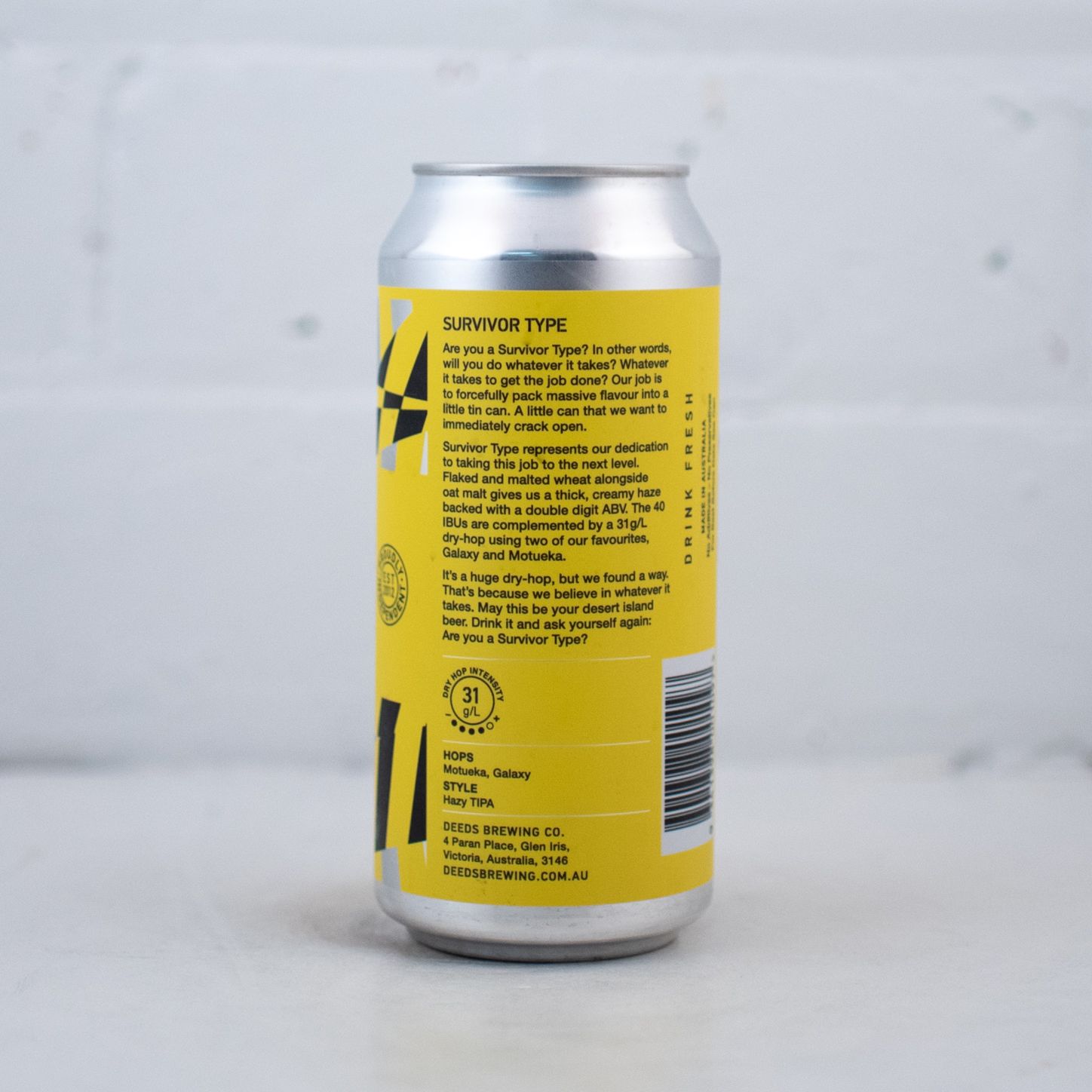 Deeds - Survivor Type Hazy TIPA 440ml