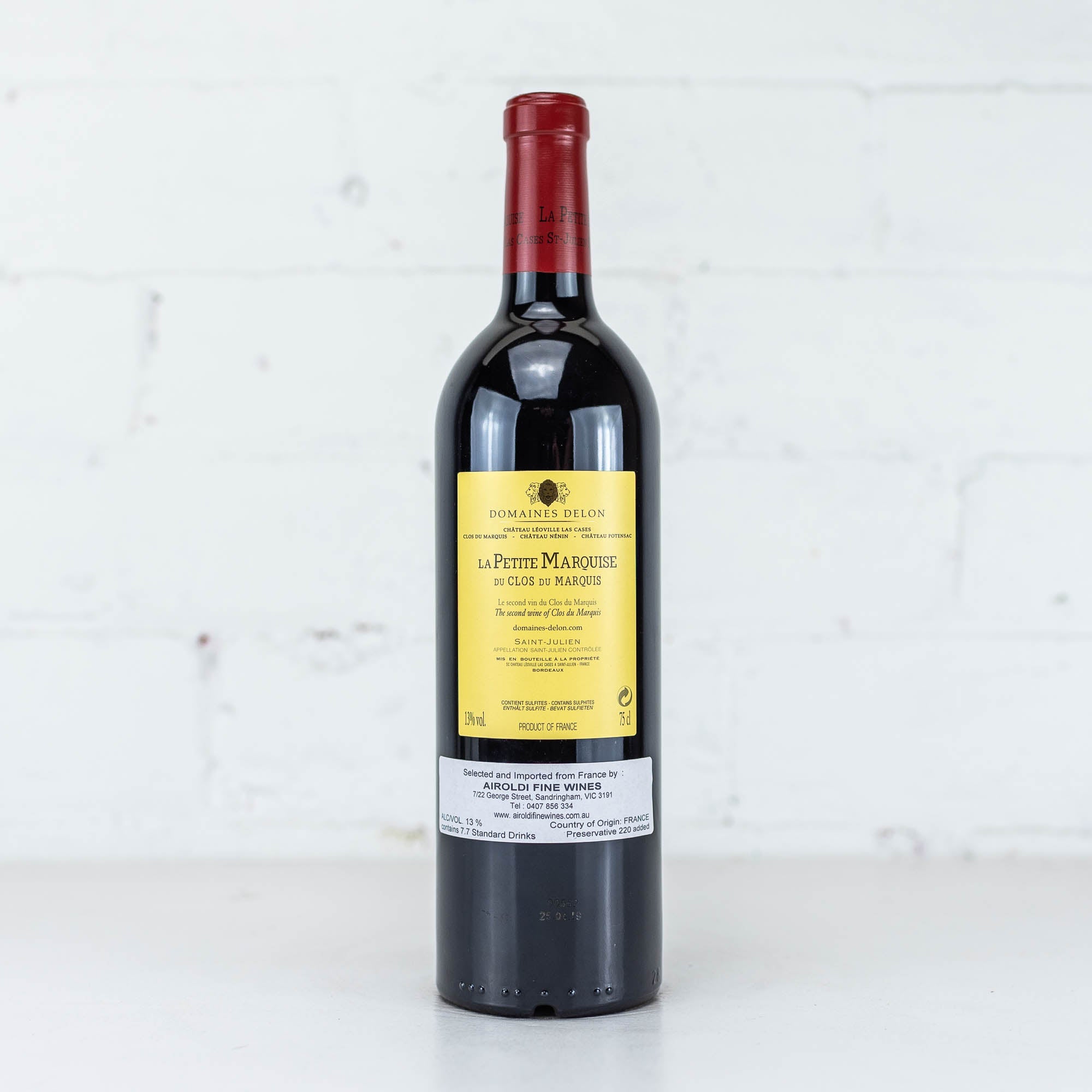 La Petite Marquise - Du Clos Du Marquis 2017 750ML