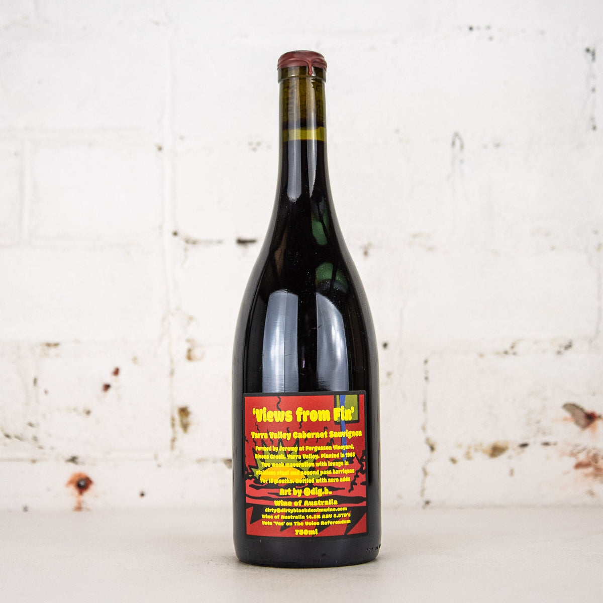 Dirty Black Denim - Views from Fin Cabernet Sauvignon 750ml
