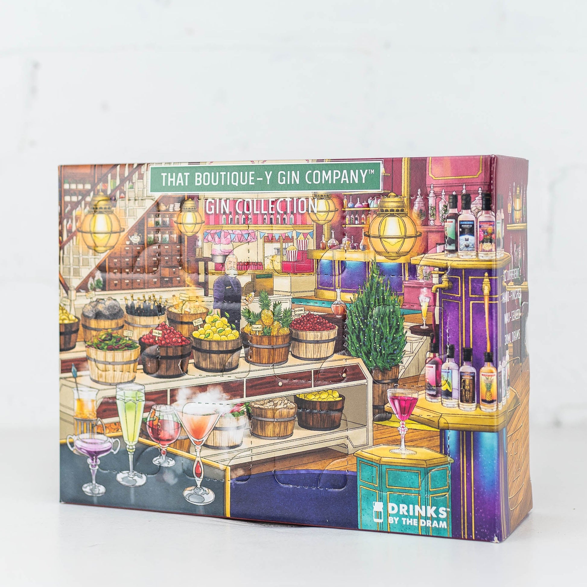 Drinks by the Dram x Boutiquey 'Gin Collection 2022' 12 x 30ml