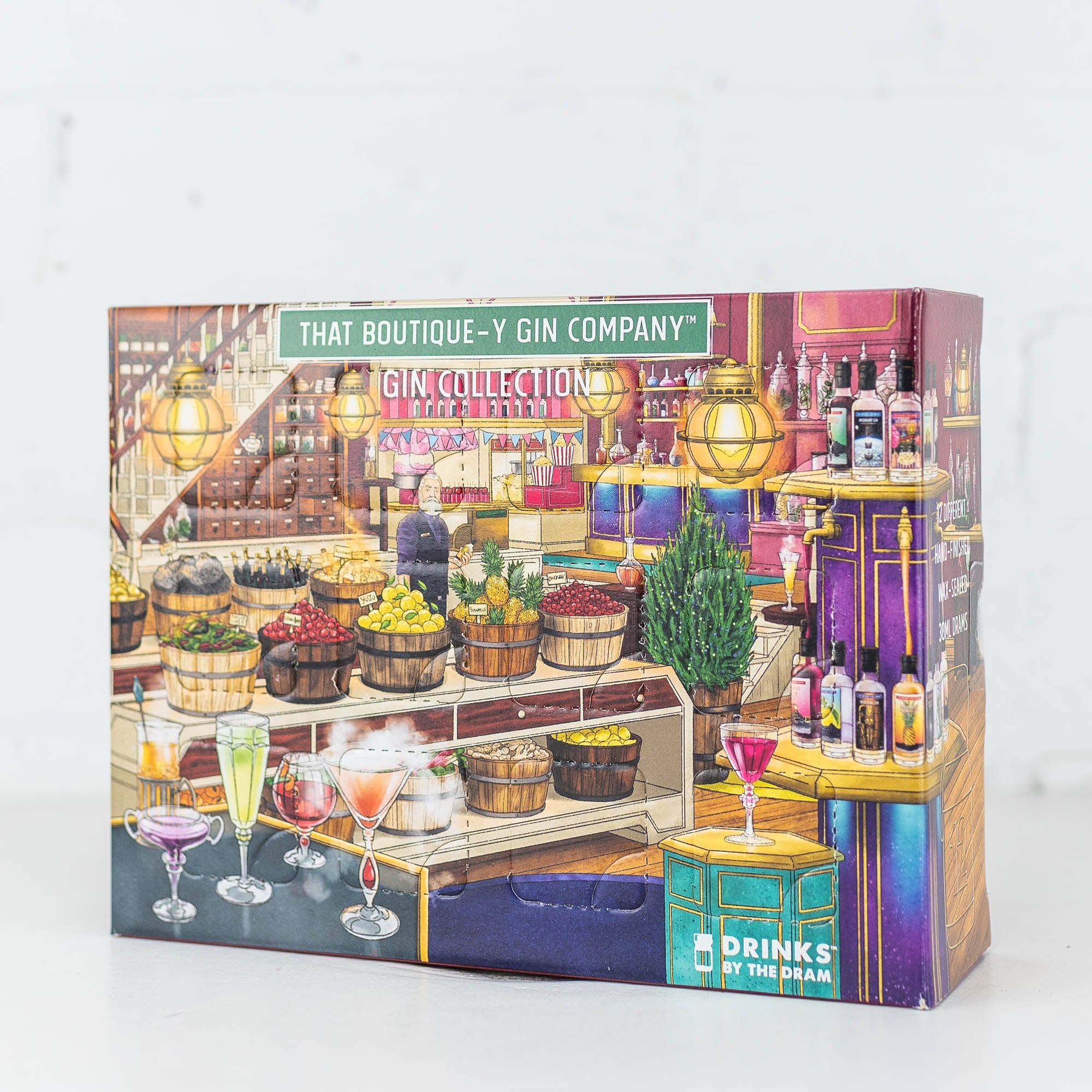 Drinks by the Dram x Boutiquey 'Gin Collection 2022' 12 x 30ml