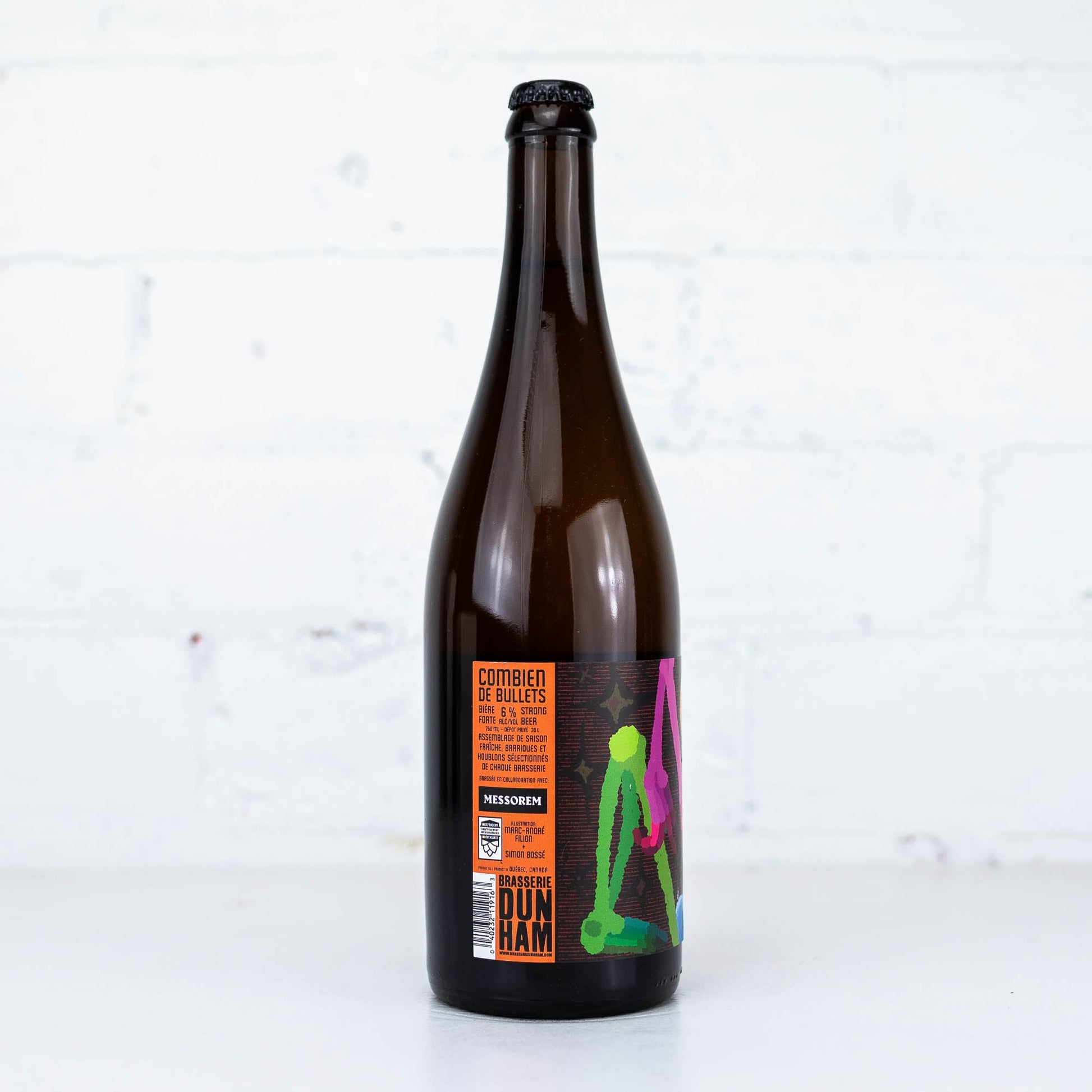 Dunham x Messorem 'Combien de Bullets' Saison Bottle 750ml