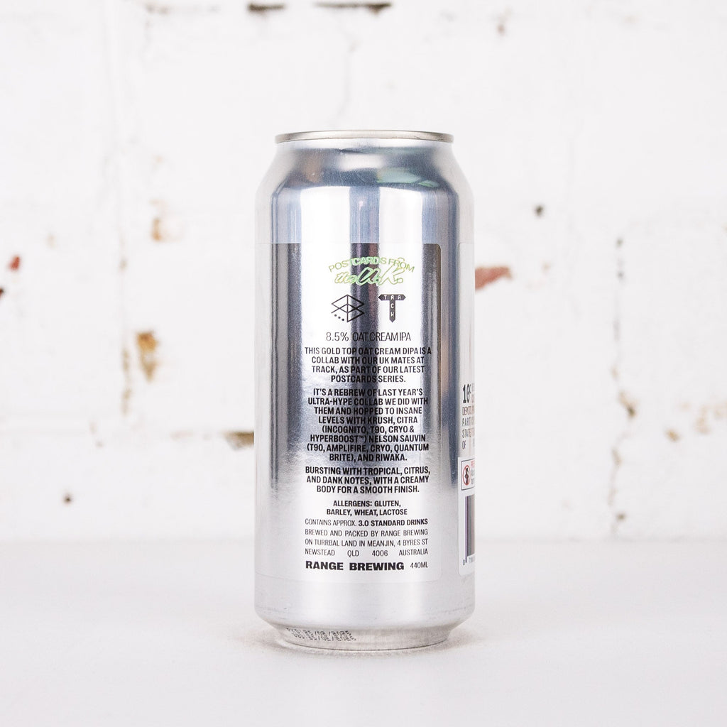 Range x Track 'Solara' DDH Oat Cream DIPA