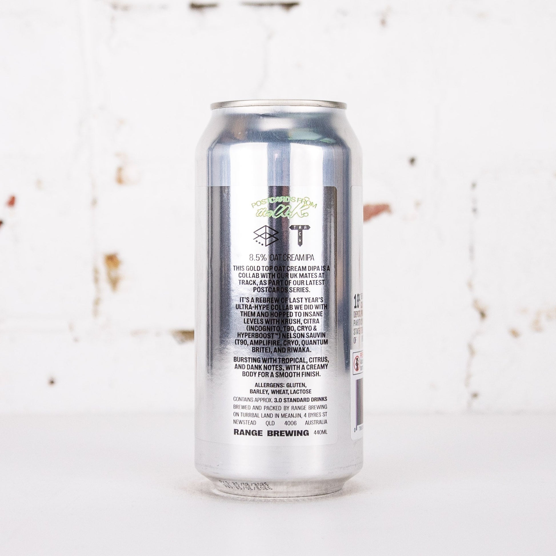 Range x Track 'Solara' DDH Oat Cream DIPA